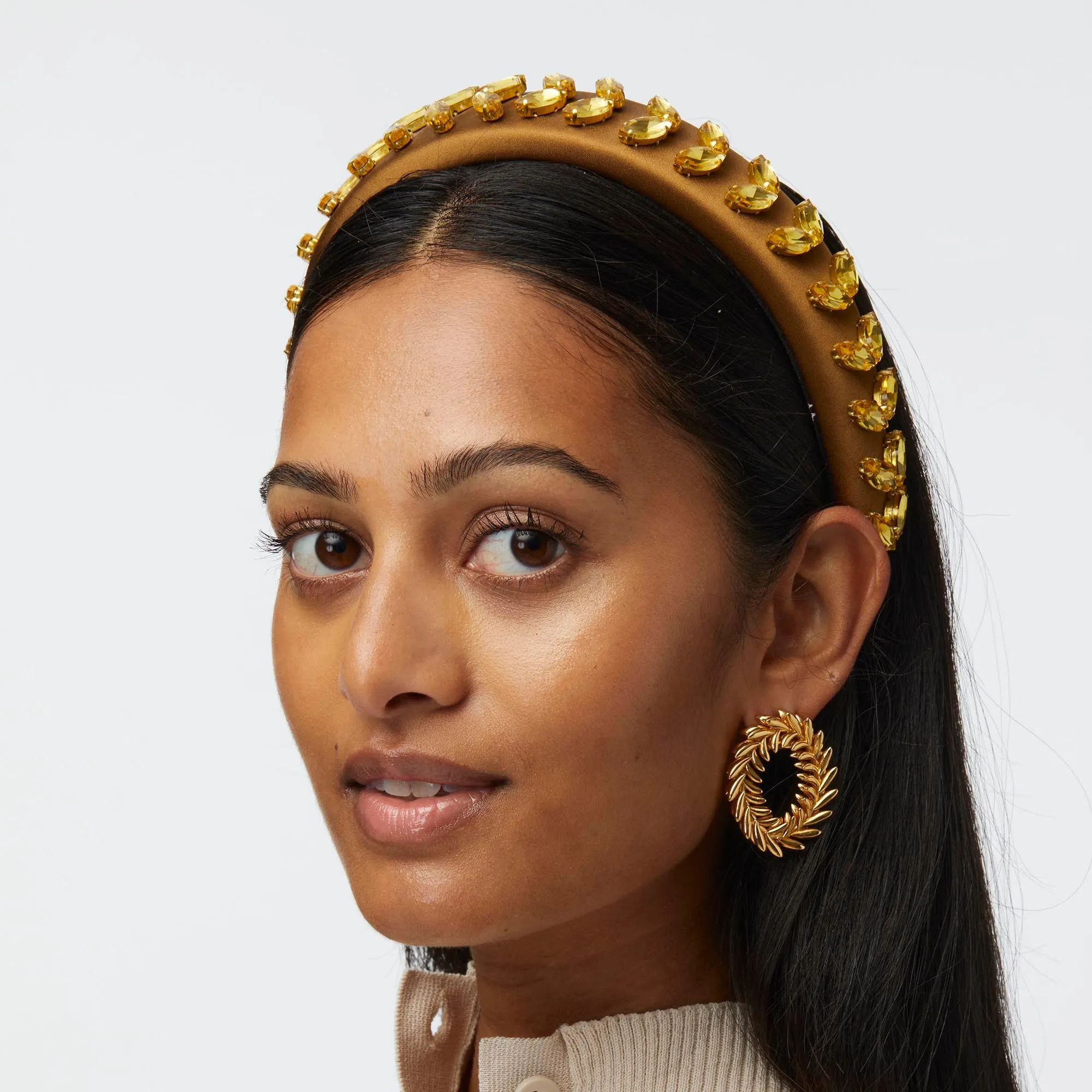 BRONZE ALICE WREATH HEADBAND sold by Lele Sadoughi product image thumbnail 4