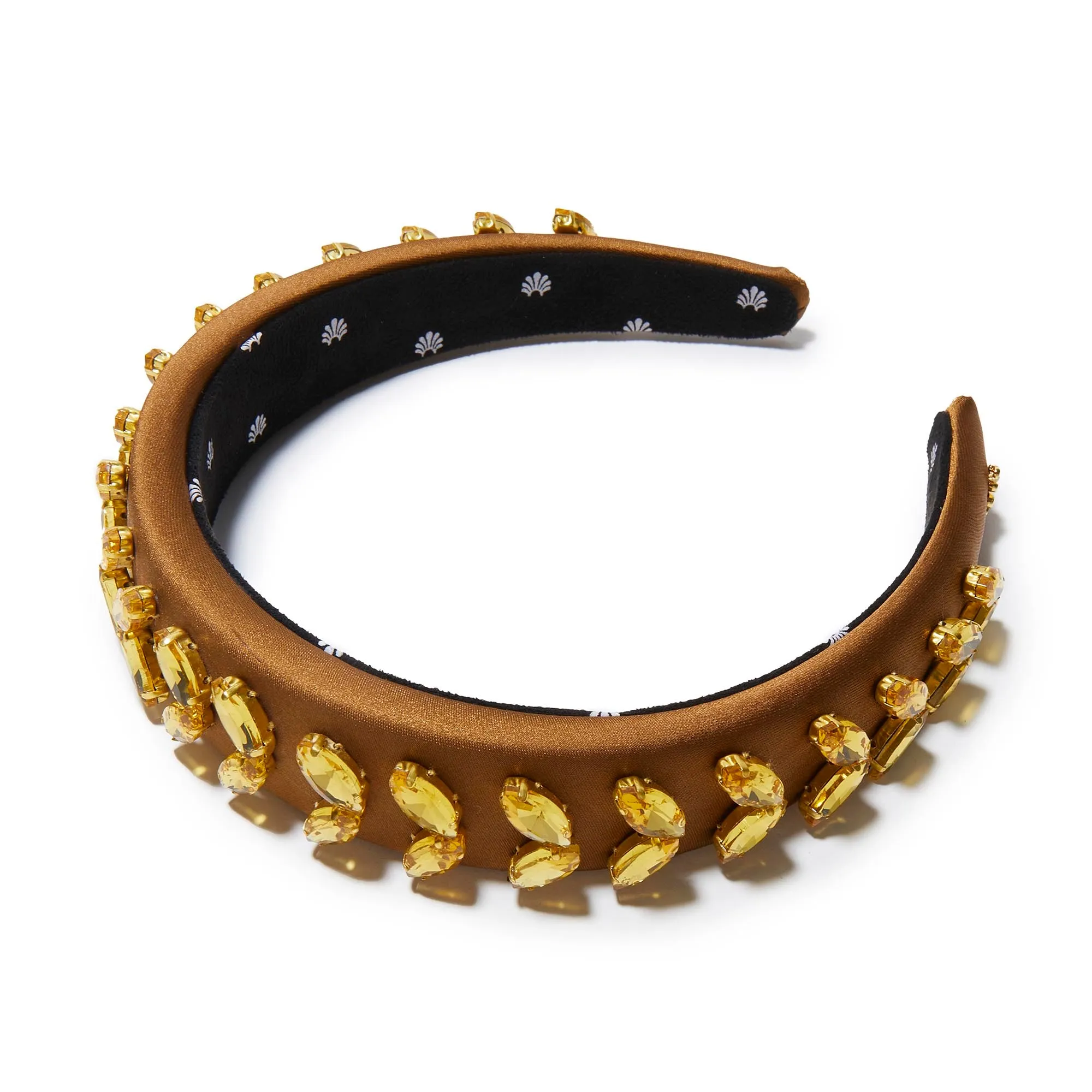 BRONZE ALICE WREATH HEADBAND sold by Lele Sadoughi