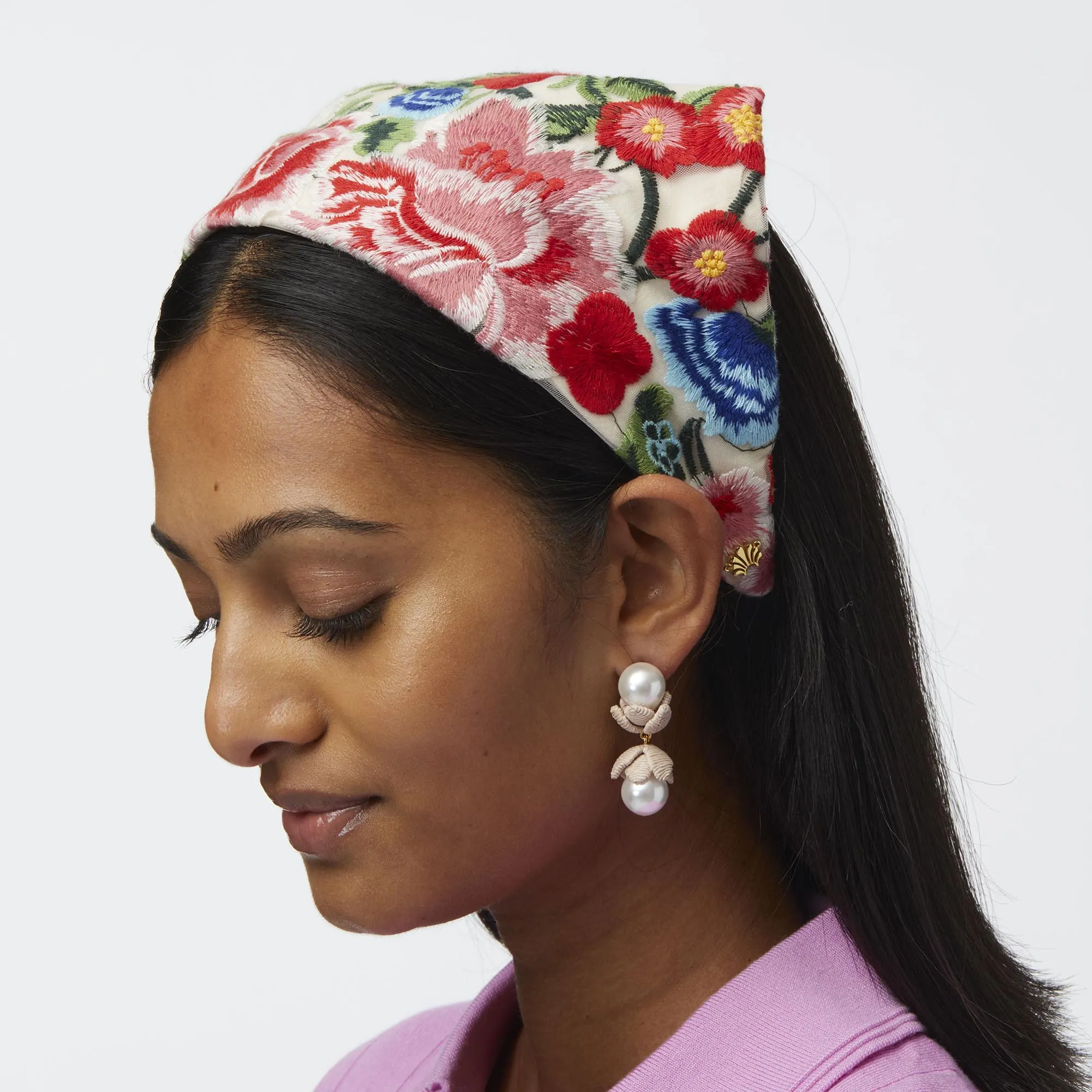 NATURAL PEARL CHLORIS DROPLETS sold by Lele Sadoughi product image thumbnail 2