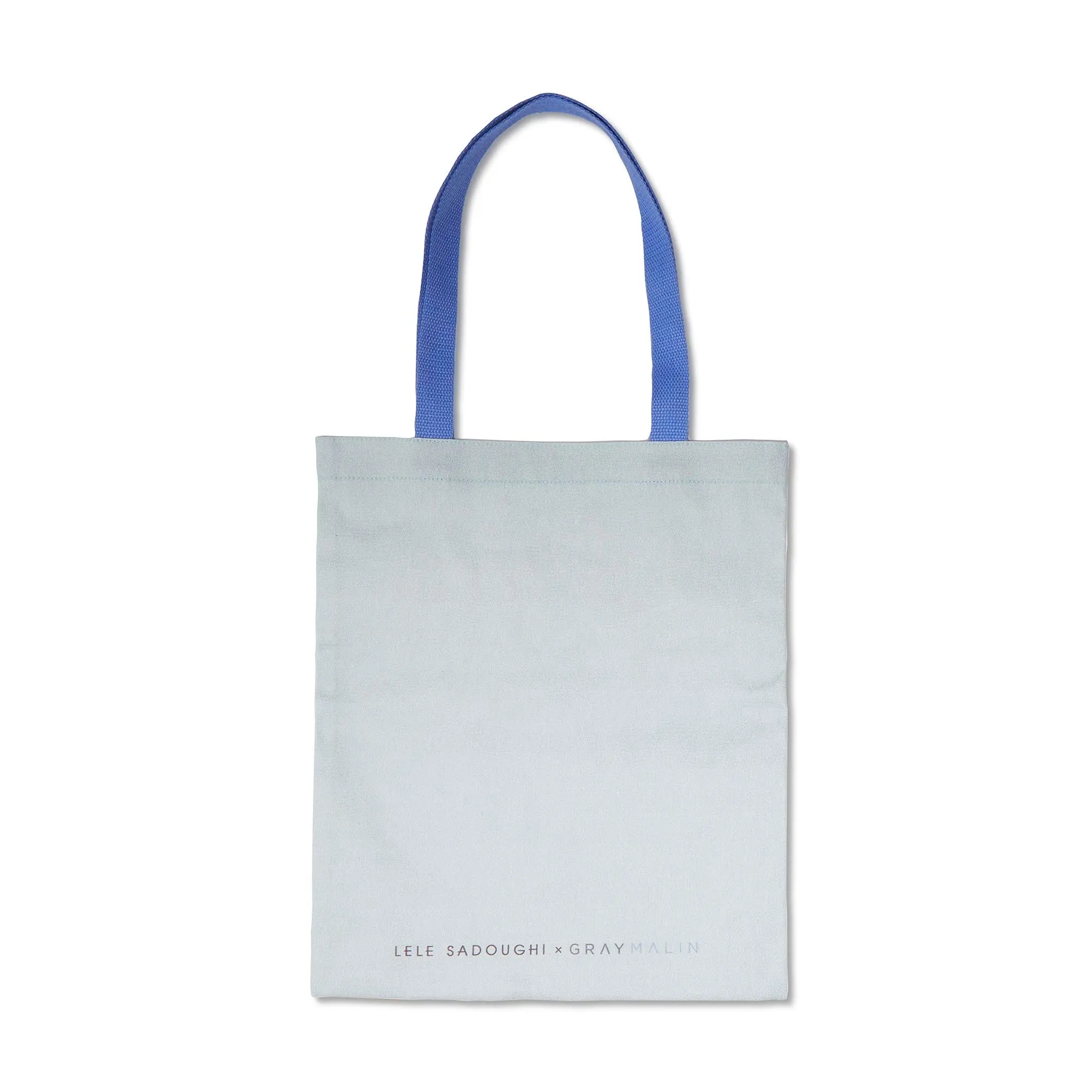 LELE SADOUGHI X GRAY MALIN LA FONTELINA CANVAS TOTE BAG sold by Lele Sadoughi product image thumbnail 2