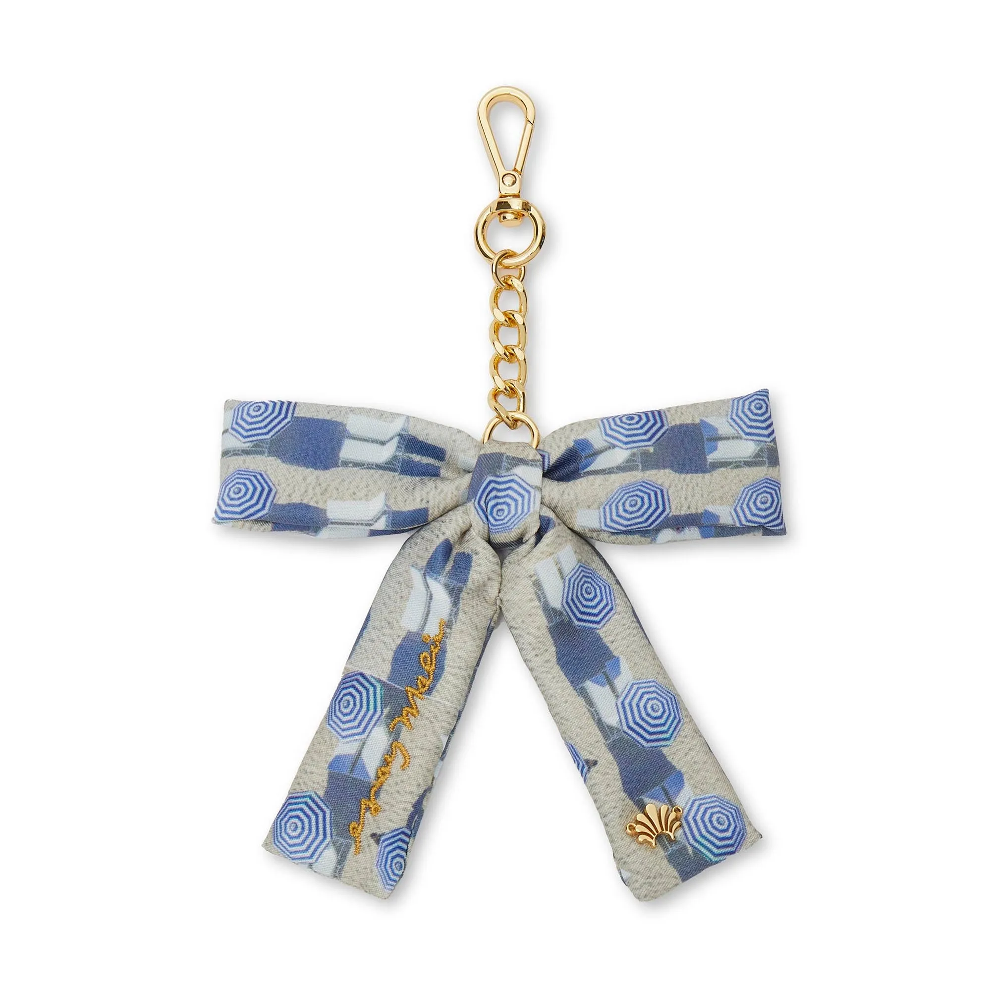 LELE SADOUGHI X GRAY MALIN MIAMI BOW BAG CHARM sold by Lele Sadoughi
