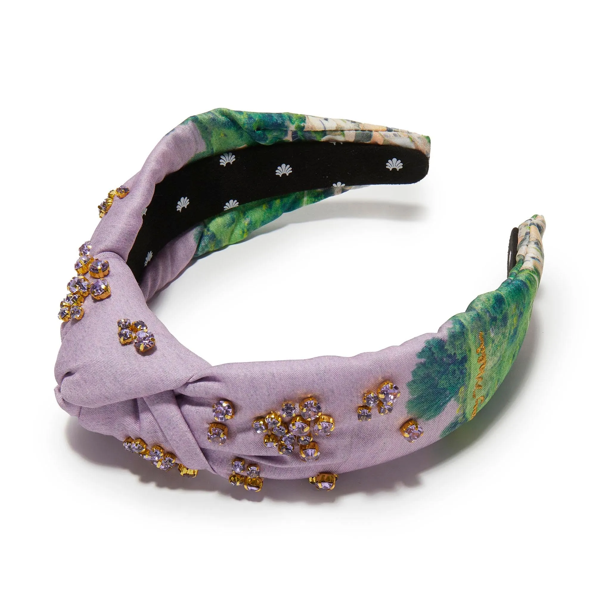LELE SADOUGHI X GRAY MALIN KNOTTED PROVENCE HEADBAND sold by Lele Sadoughi