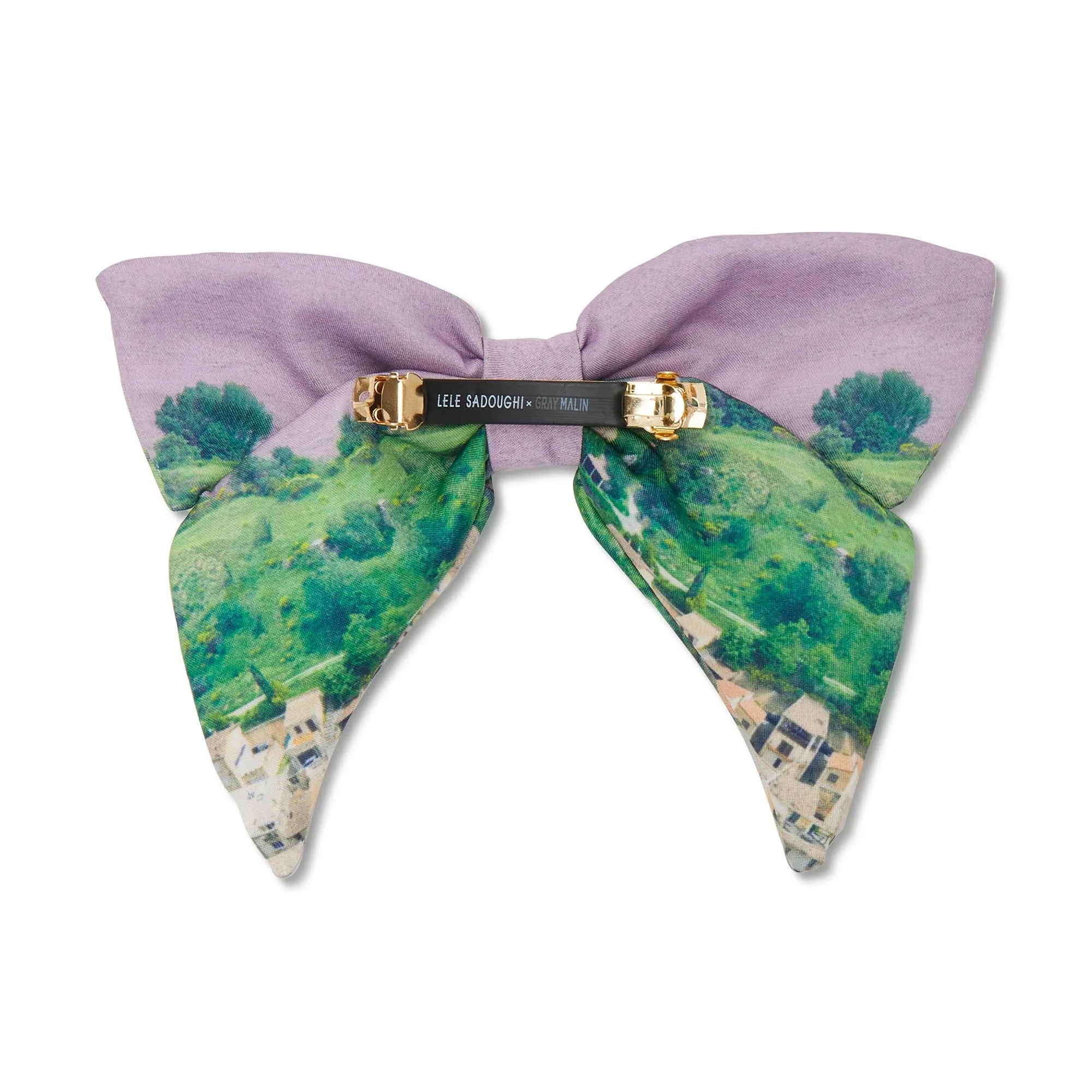 LELE SADOUGHI X GRAY MALIN LIBBY PROVENCE BOW BARRETTE sold by Lele Sadoughi product image thumbnail 3