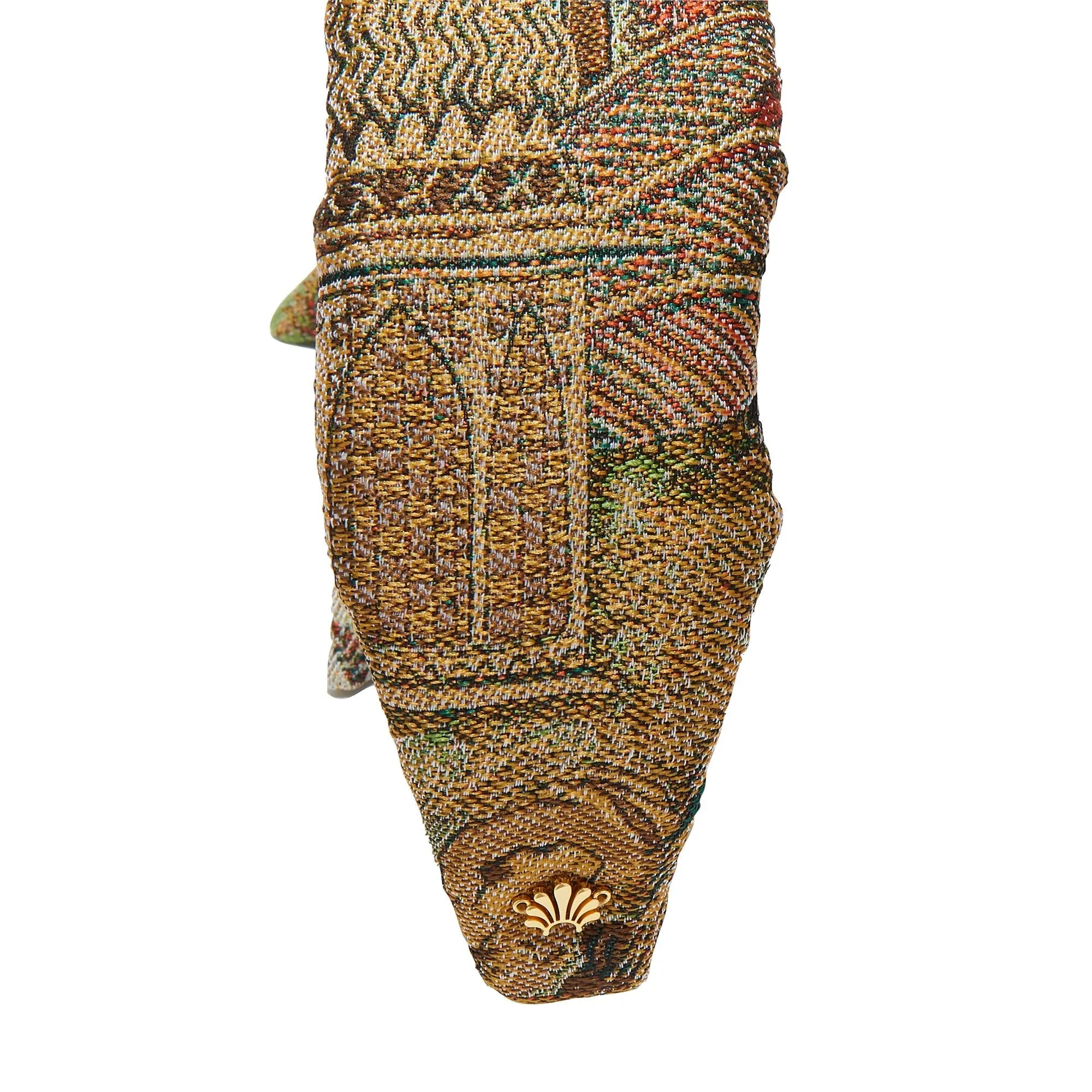 AUTUMN FLORAL HOLLY JACQUARD HEADBAND sold by Lele Sadoughi product image thumbnail 5