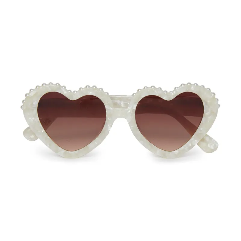 MOTHER OF PEARL SWEETHEART SUNGLASSES sold by Lele Sadoughi