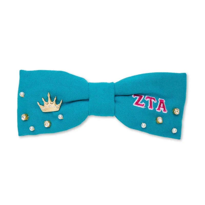 ZETA TAU ALPHA RILEY BOW sold by Lele Sadoughi