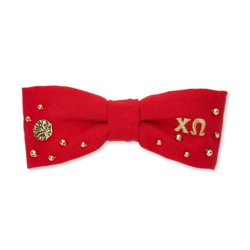 CHI OMEGA RILEY BOW sold by Lele Sadoughi