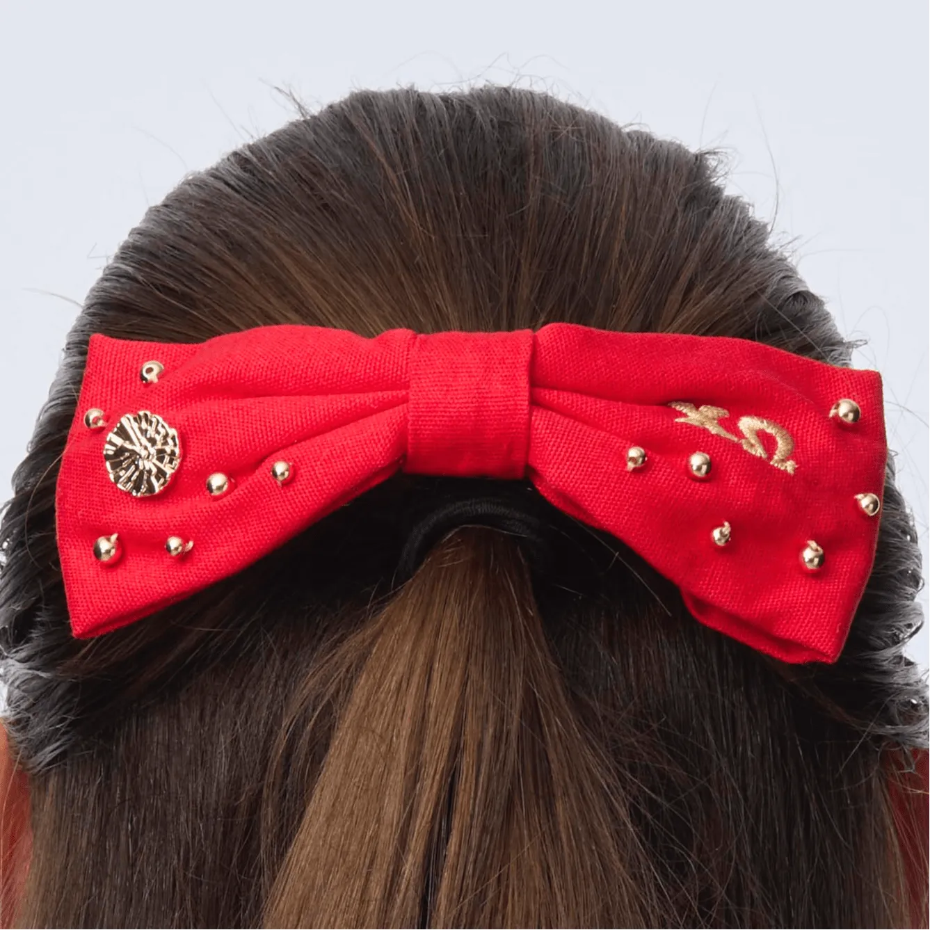CHI OMEGA RILEY BOW sold by Lele Sadoughi product image thumbnail 2