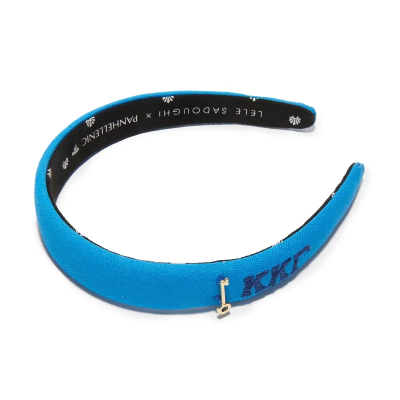 KAPPA KAPPA GAMMA CHARLOTTE HEADBAND sold by Lele Sadoughi