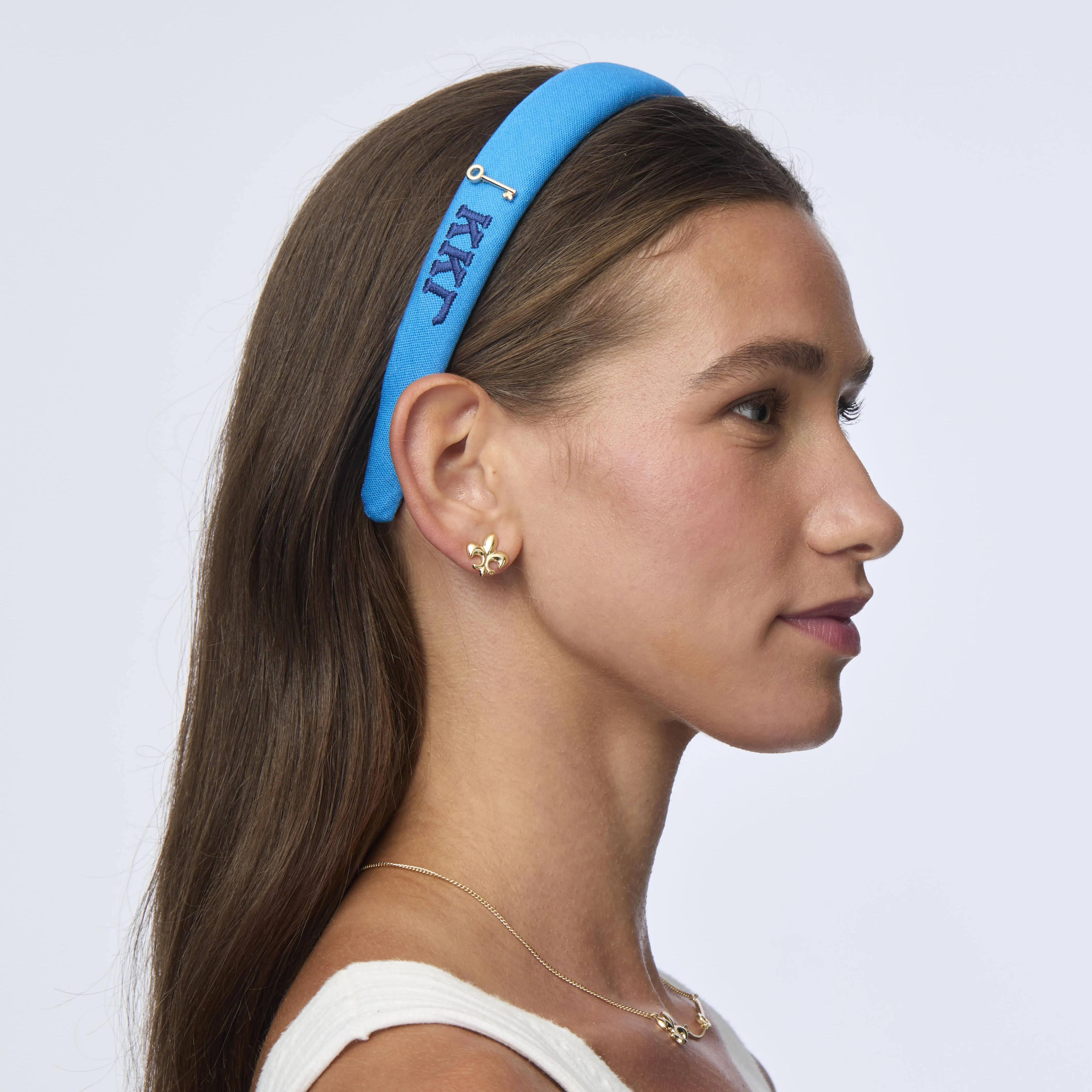 KAPPA KAPPA GAMMA CHARLOTTE HEADBAND sold by Lele Sadoughi product image thumbnail 2