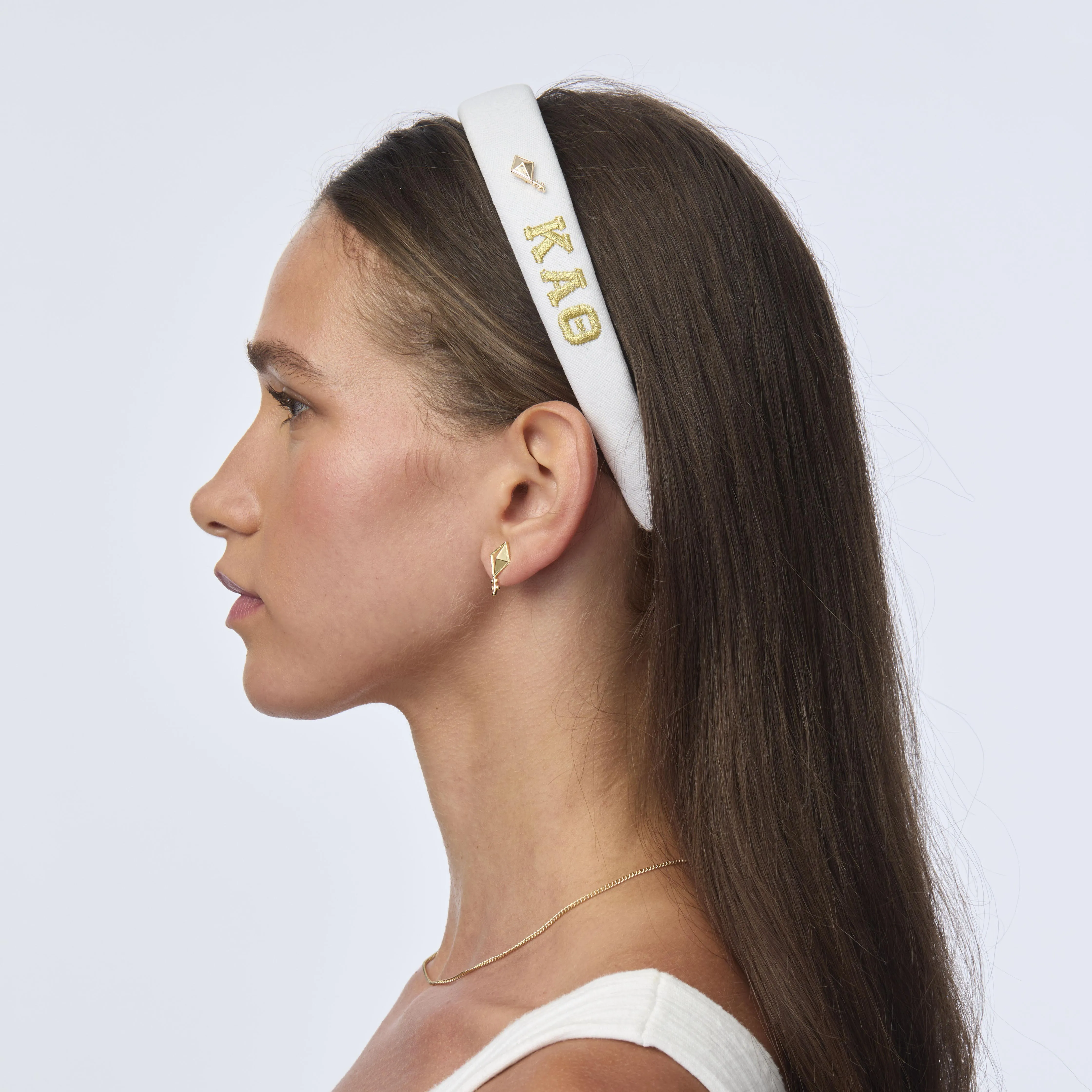 KAPPA ALPHA THETA CHARLOTTE HEADBAND sold by Lele Sadoughi product image thumbnail 2