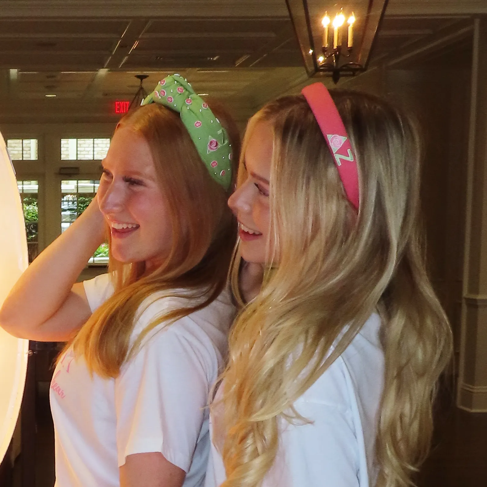 DELTA ZETA CHARLOTTE HEADBAND sold by Lele Sadoughi product image thumbnail 2