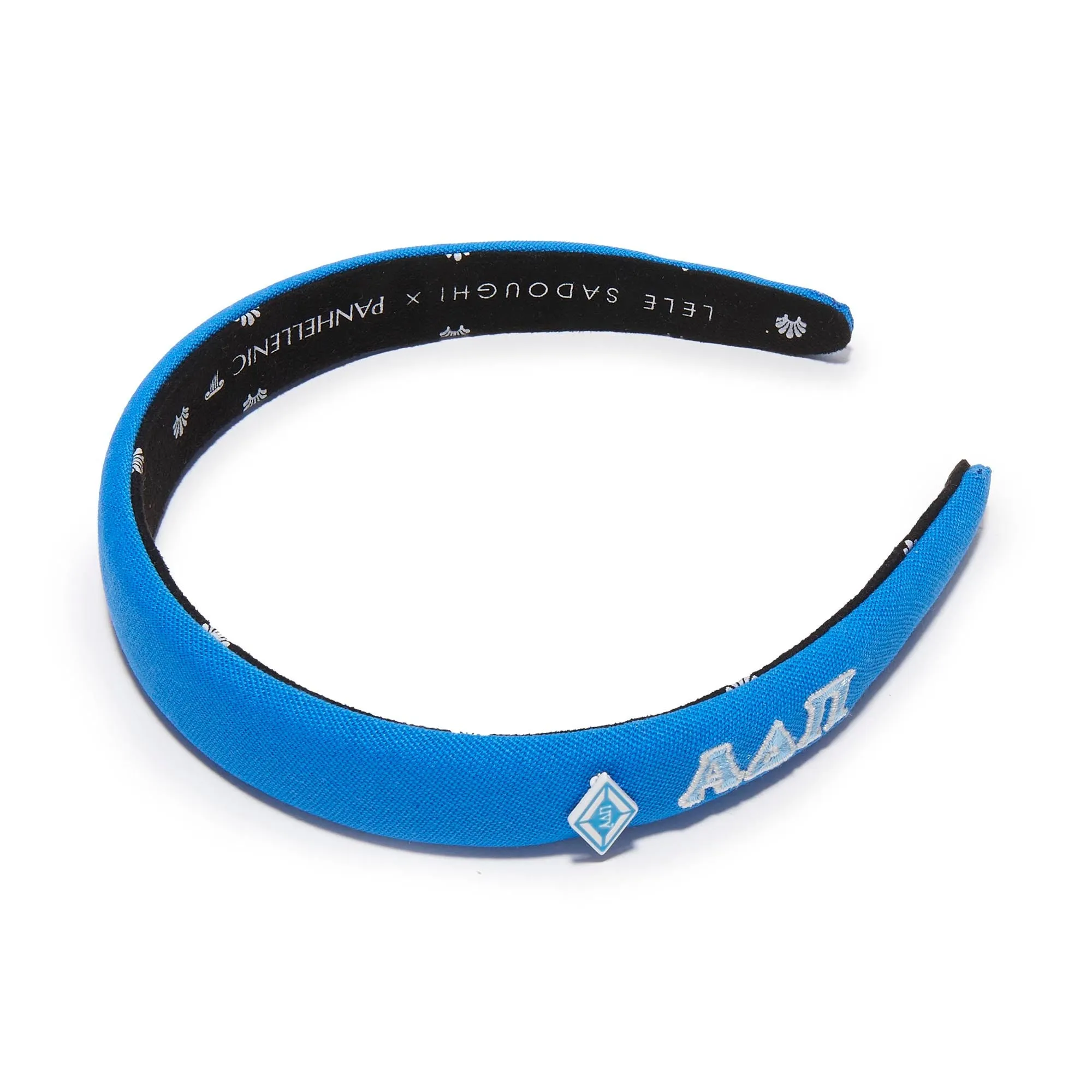 ALPHA DELTA PI CHARLOTTE HEADBAND sold by Lele Sadoughi