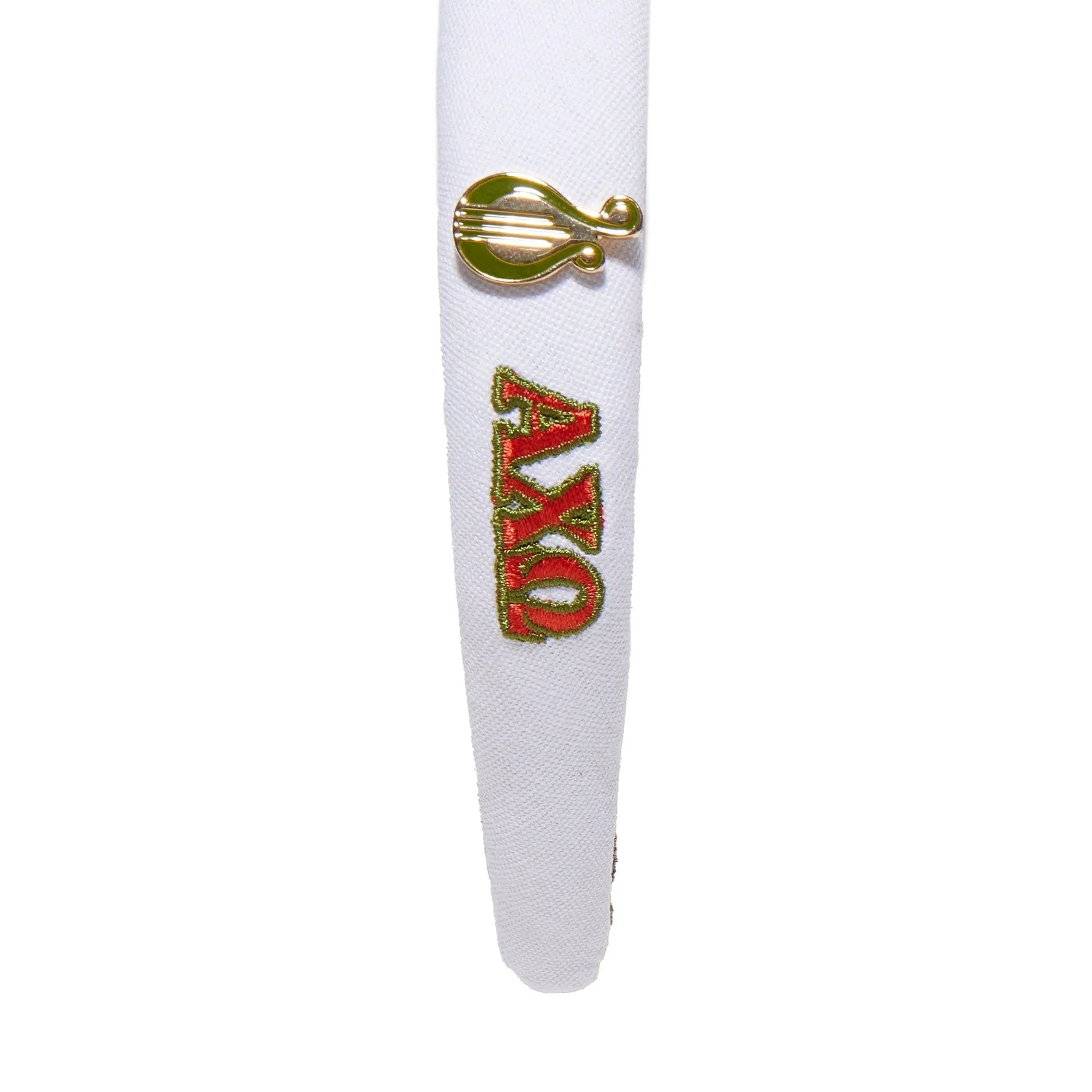 ALPHA CHI OMEGA CHARLOTTE HEADBAND sold by Lele Sadoughi product image thumbnail 5