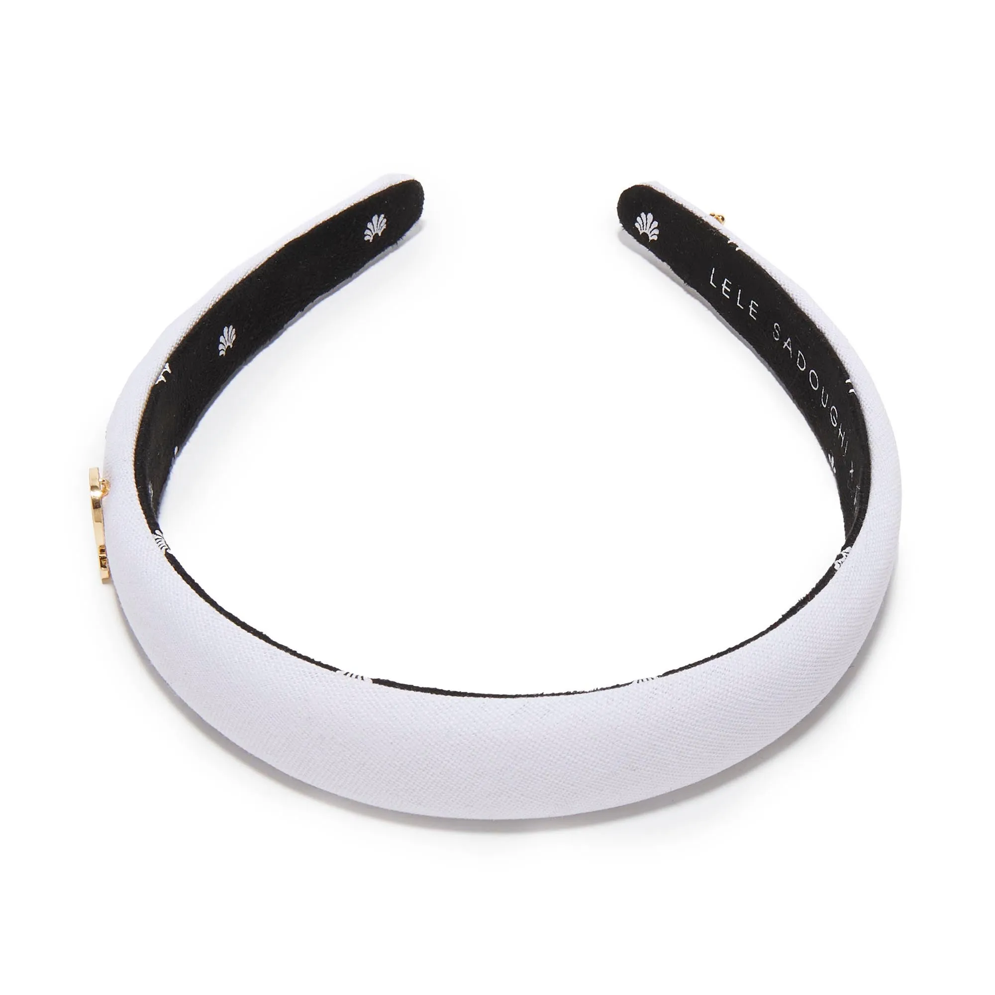 ALPHA CHI OMEGA CHARLOTTE HEADBAND sold by Lele Sadoughi product image thumbnail 3