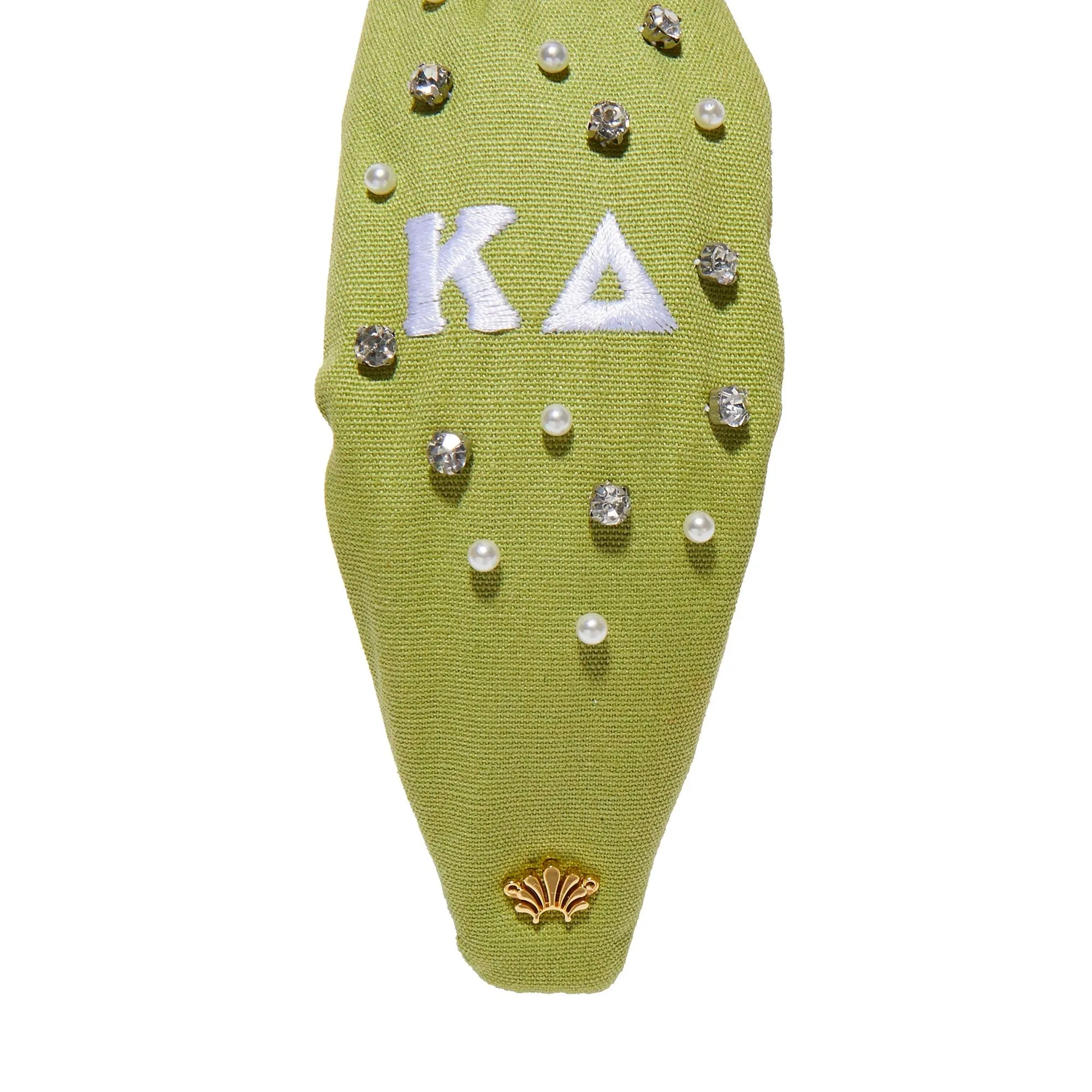 KAPPA DELTA KNOTTED HEADBAND sold by Lele Sadoughi product image thumbnail 4