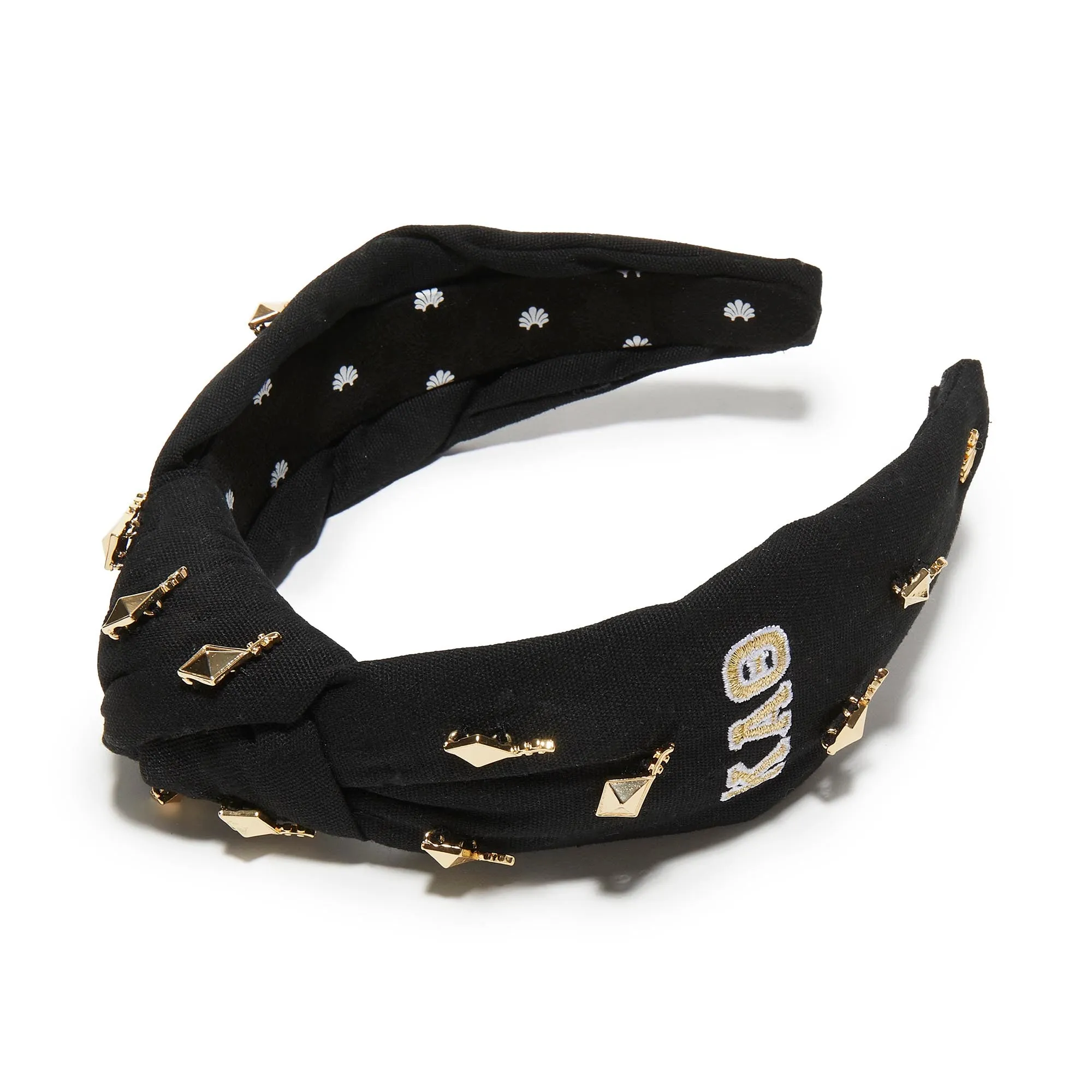 KAPPA ALPHA THETA KNOTTED HEADBAND sold by Lele Sadoughi