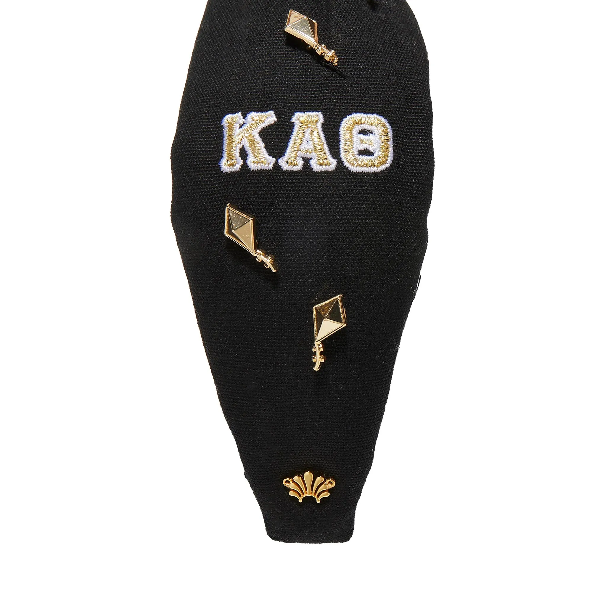 KAPPA ALPHA THETA KNOTTED HEADBAND sold by Lele Sadoughi product image thumbnail 5