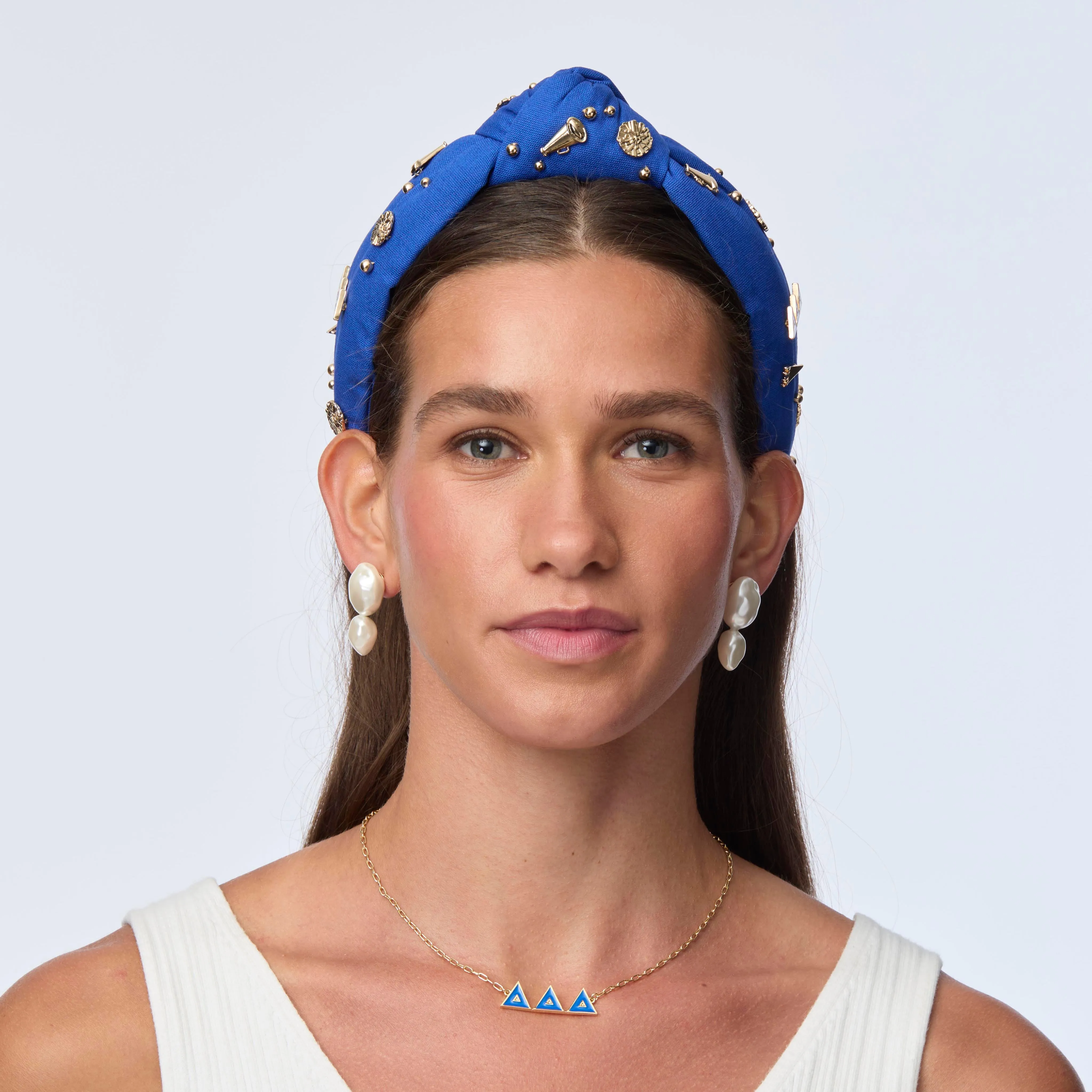 DELTA DELTA DELTA KNOTTED HEADBAND sold by Lele Sadoughi product image thumbnail 4