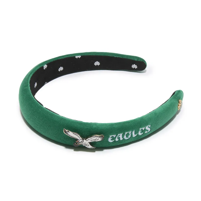 PHILADELPHIA EAGLES LELE SADOUGHI X NFL CLASSIC CHARLOTTE HEADBAND sold by Lele Sadoughi