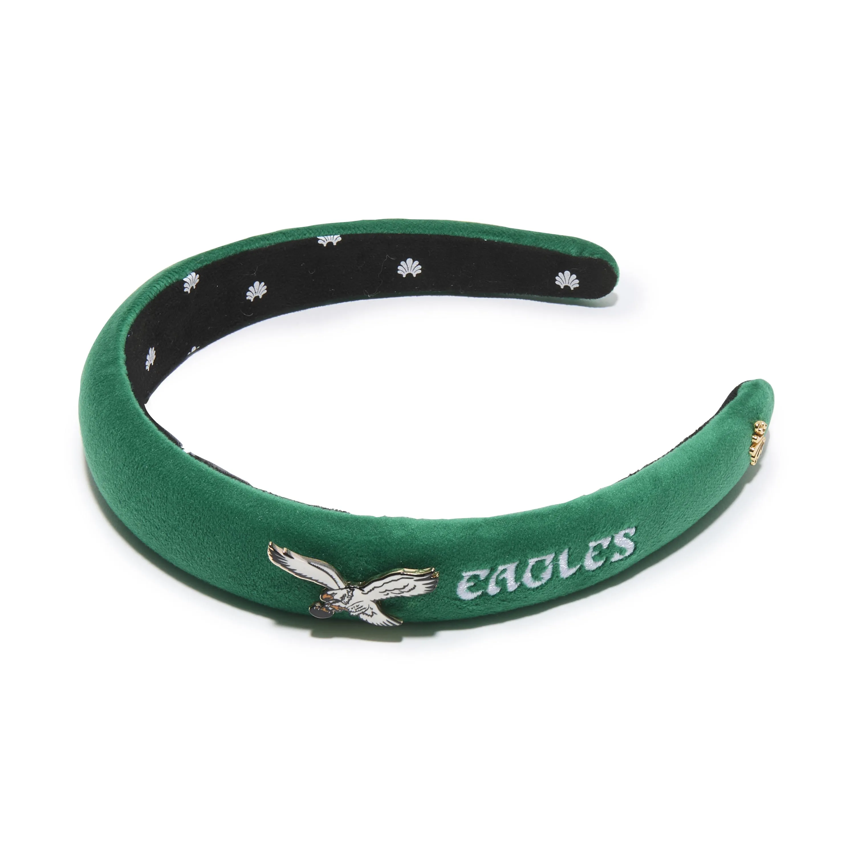 PHILADELPHIA EAGLES LELE SADOUGHI X NFL CLASSIC CHARLOTTE HEADBAND sold by Lele Sadoughi