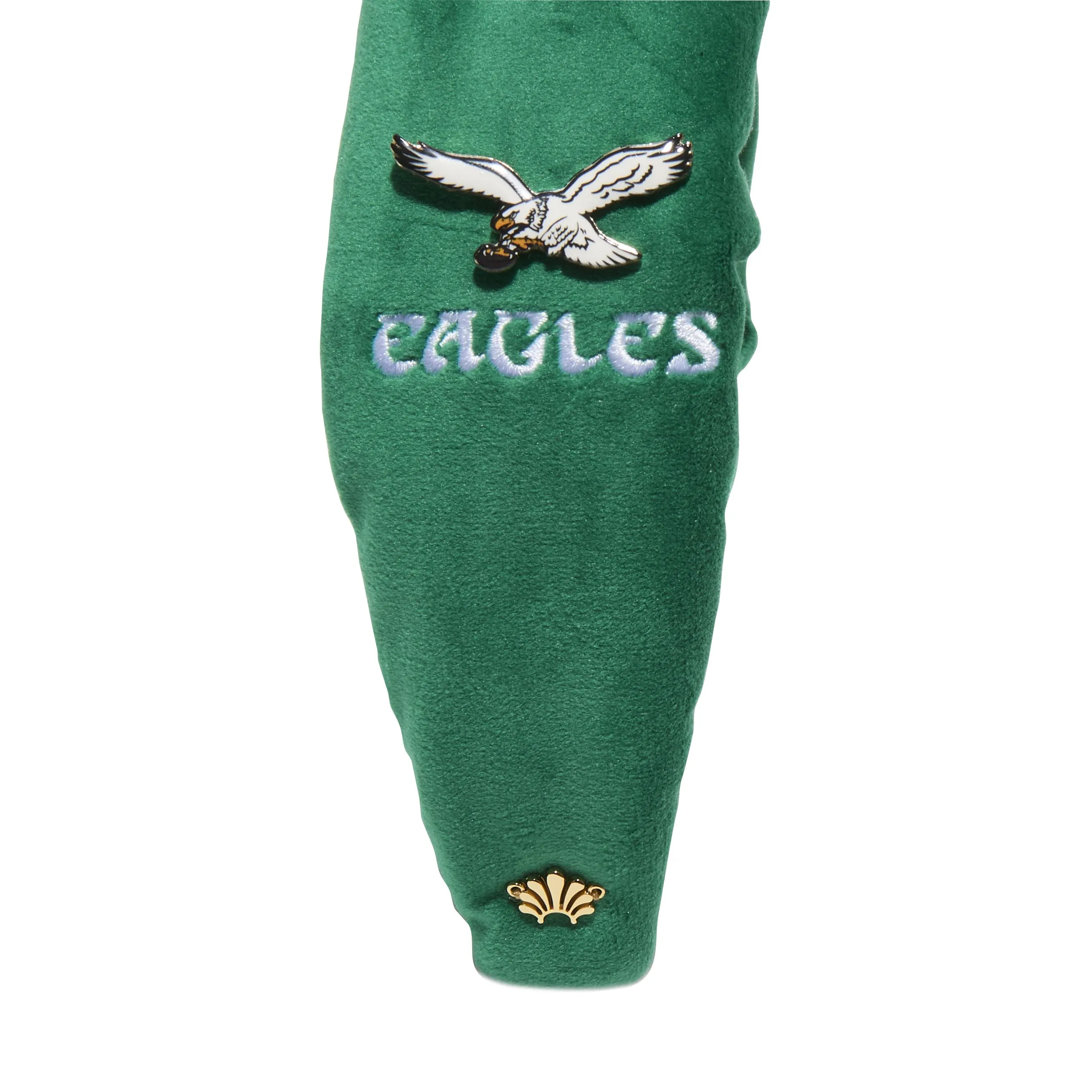 PHILADELPHIA EAGLES LELE SADOUGHI X NFL CLASSIC KNOTTED HEADBAND sold by Lele Sadoughi product image thumbnail 3