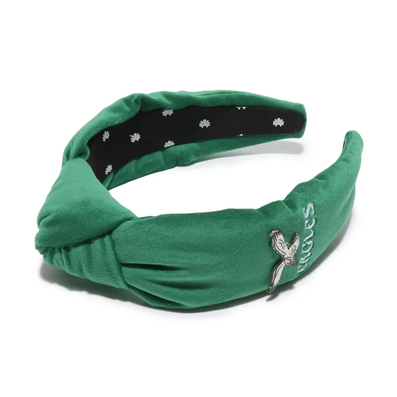 PHILADELPHIA EAGLES LELE SADOUGHI X NFL CLASSIC KNOTTED HEADBAND sold by Lele Sadoughi