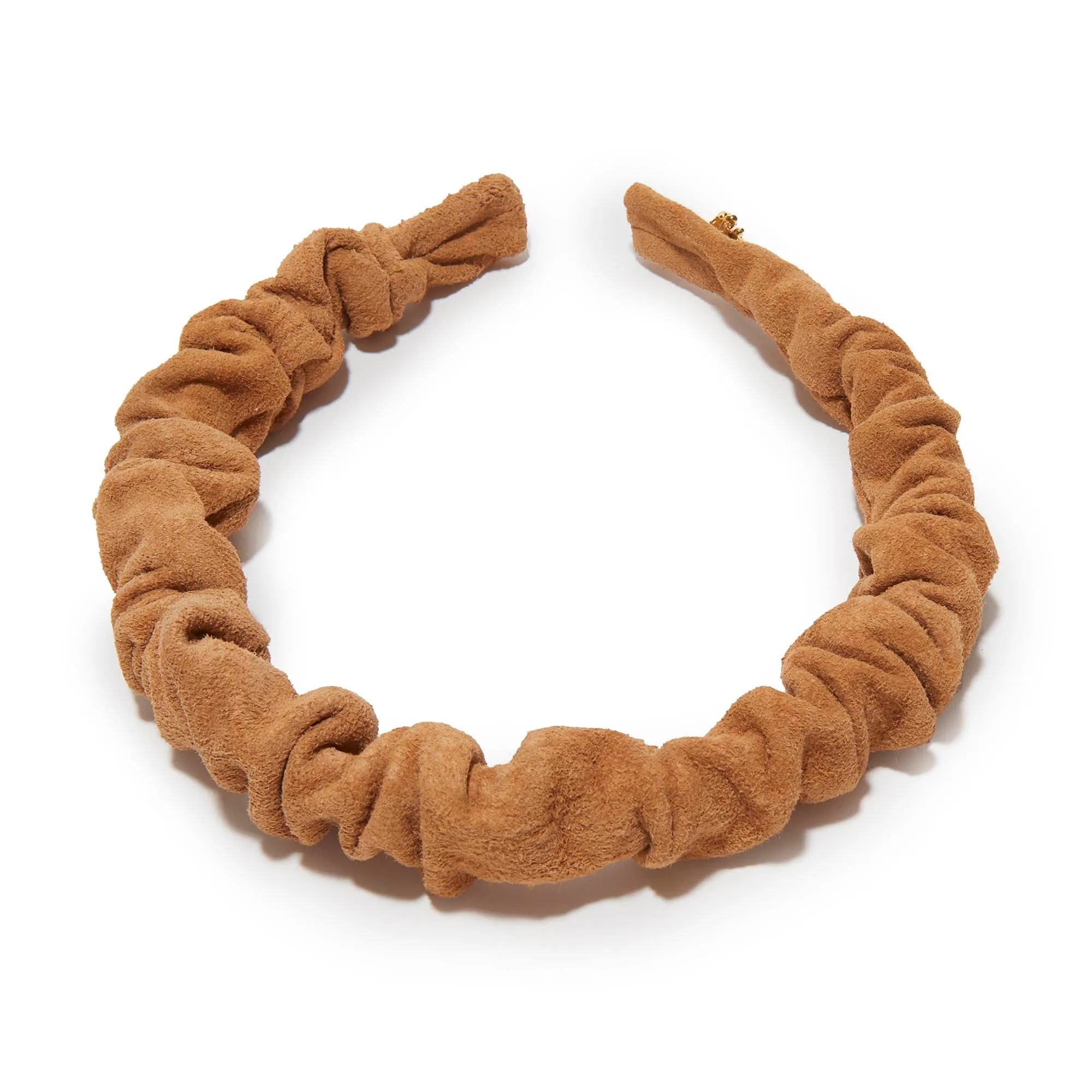 BUFF JESSIE SUEDE HEADBAND sold by Lele Sadoughi product image thumbnail 3