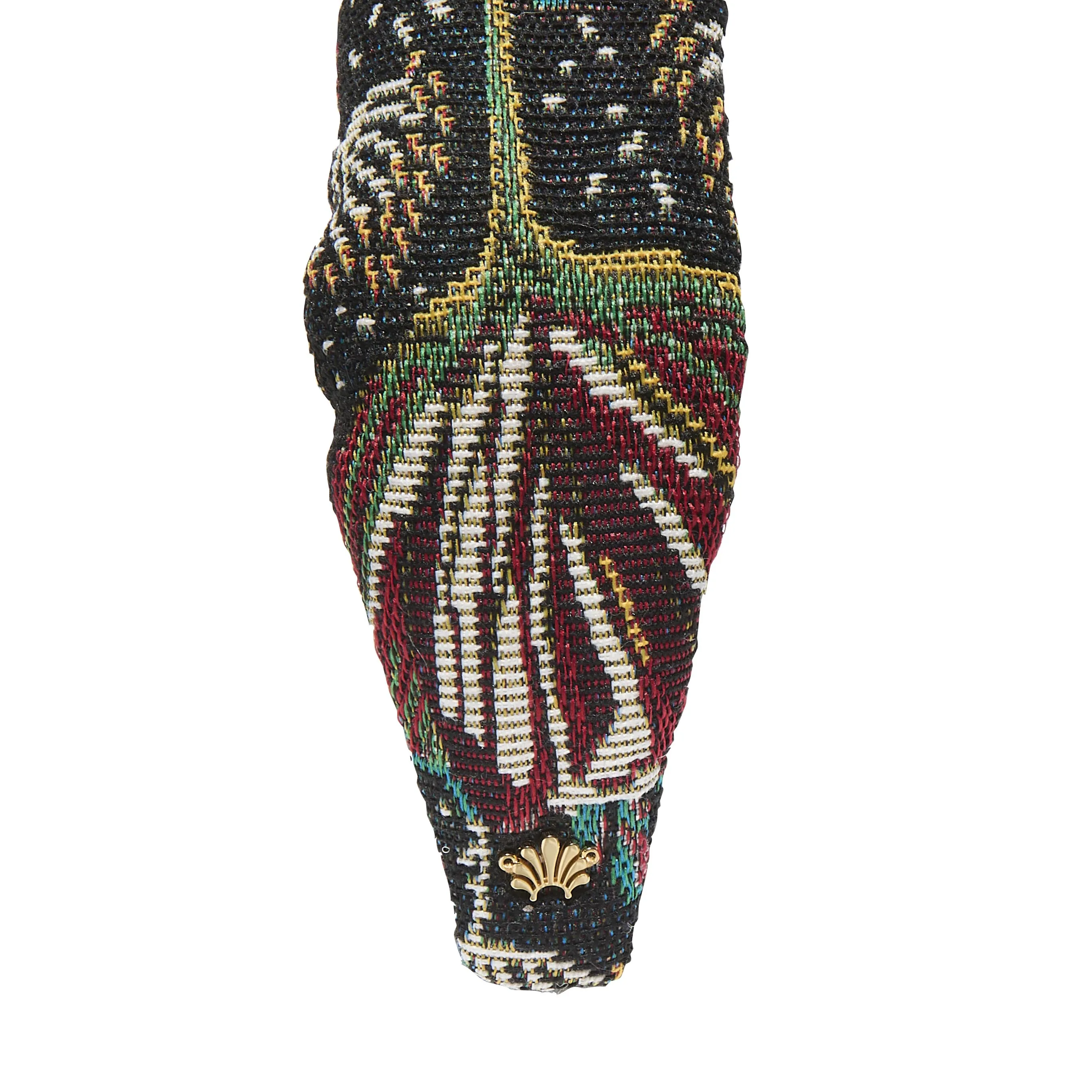 BLACK FOREST KNOTTED FLORAL JACQUARD HEADBAND sold by Lele Sadoughi product image thumbnail 3