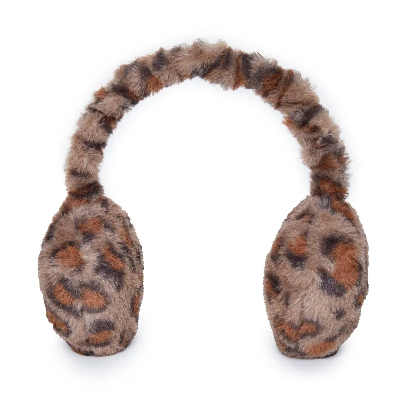 LEOPARD JESSIE FAUX FUR EAR MUFFS sold by Lele Sadoughi