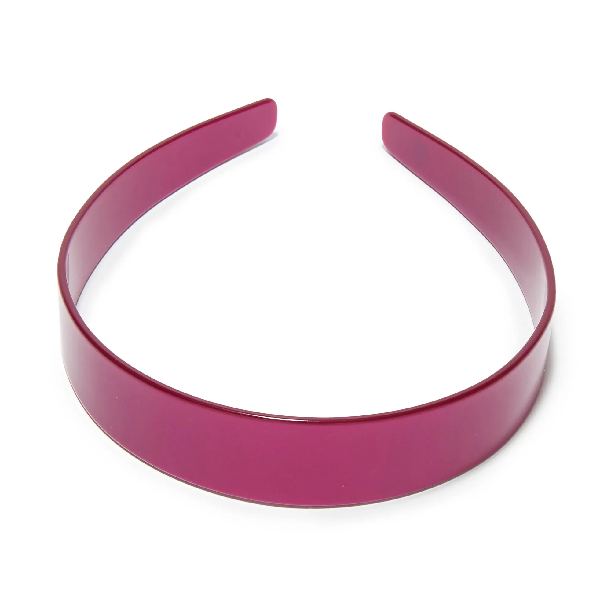 RASPBERRY EMMA ACETATE HEADBAND sold by Lele Sadoughi product image thumbnail 3