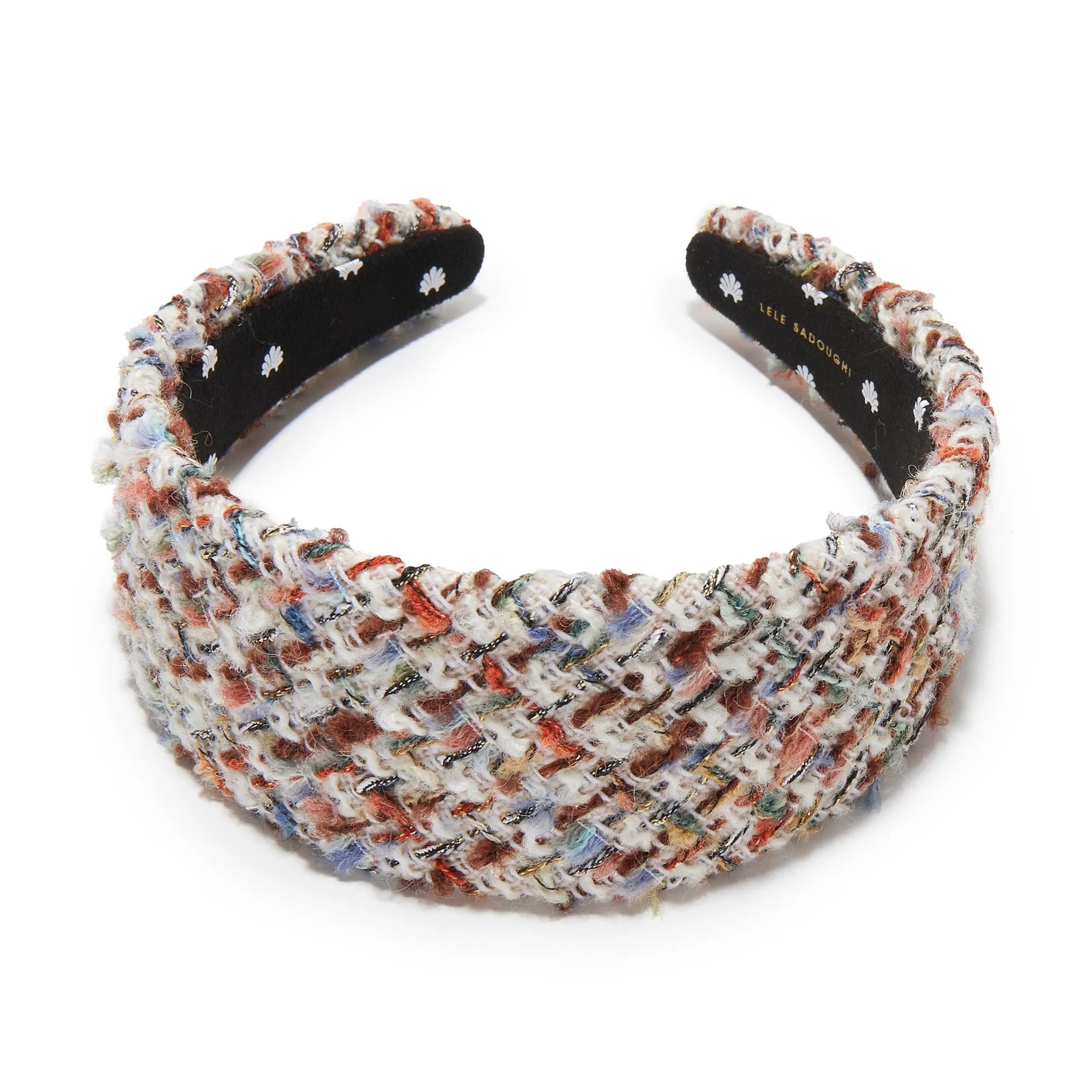 AUTUMN TWEED BRIGITTE HEADBAND sold by Lele Sadoughi product image thumbnail 3
