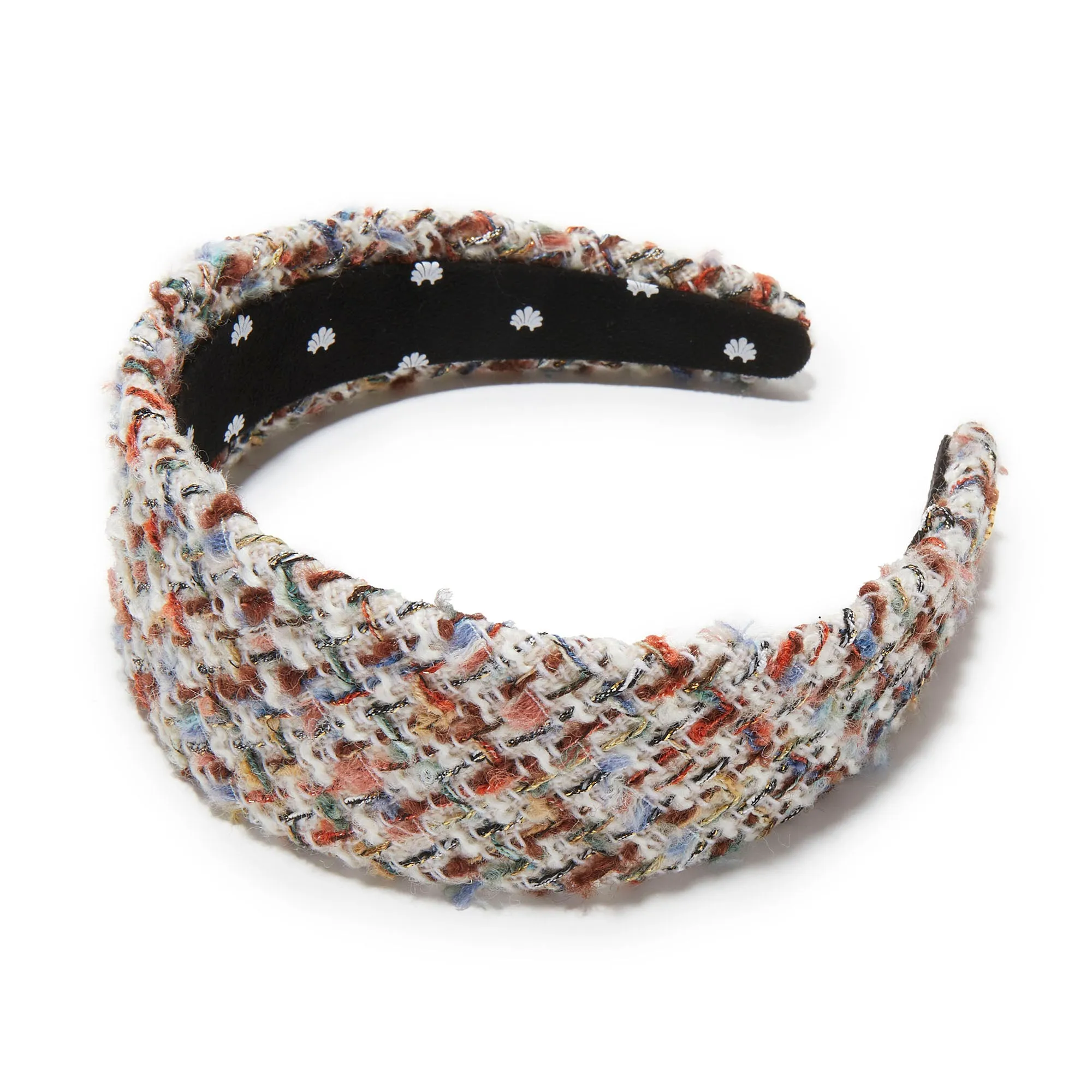 AUTUMN TWEED BRIGITTE HEADBAND sold by Lele Sadoughi
