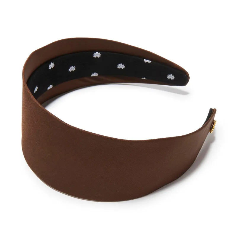 CHOCOLATE BRIGITTE HEADBAND sold by Lele Sadoughi