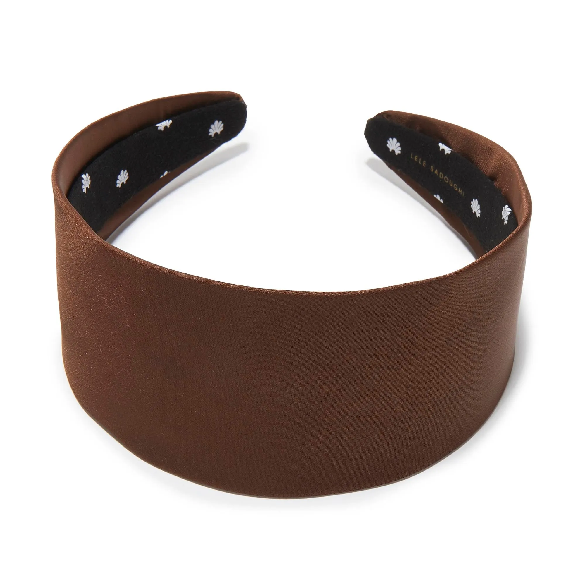 CHOCOLATE BRIGITTE HEADBAND sold by Lele Sadoughi product image thumbnail 3