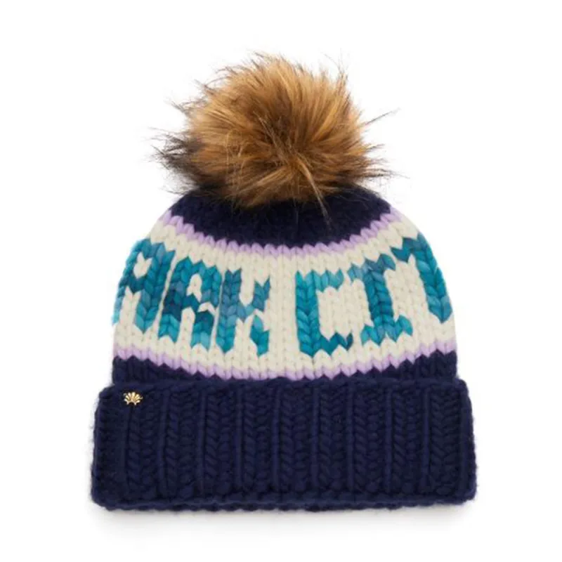 NAVY PARK CITY BEANIE sold by Lele Sadoughi