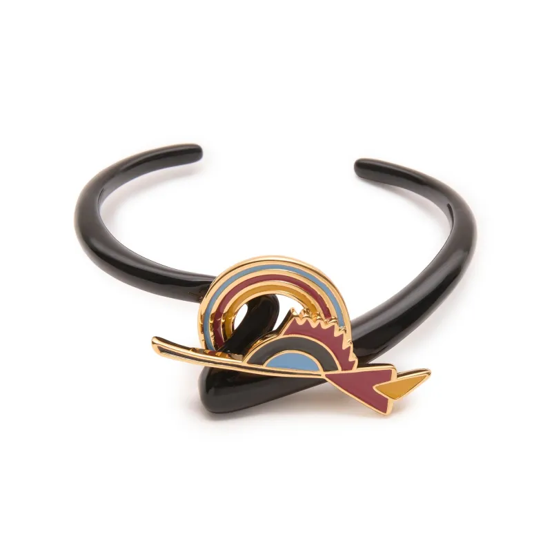THE MET X LELE KANDINSKY VIOLETT BANGLE made by Lele Sadoughi