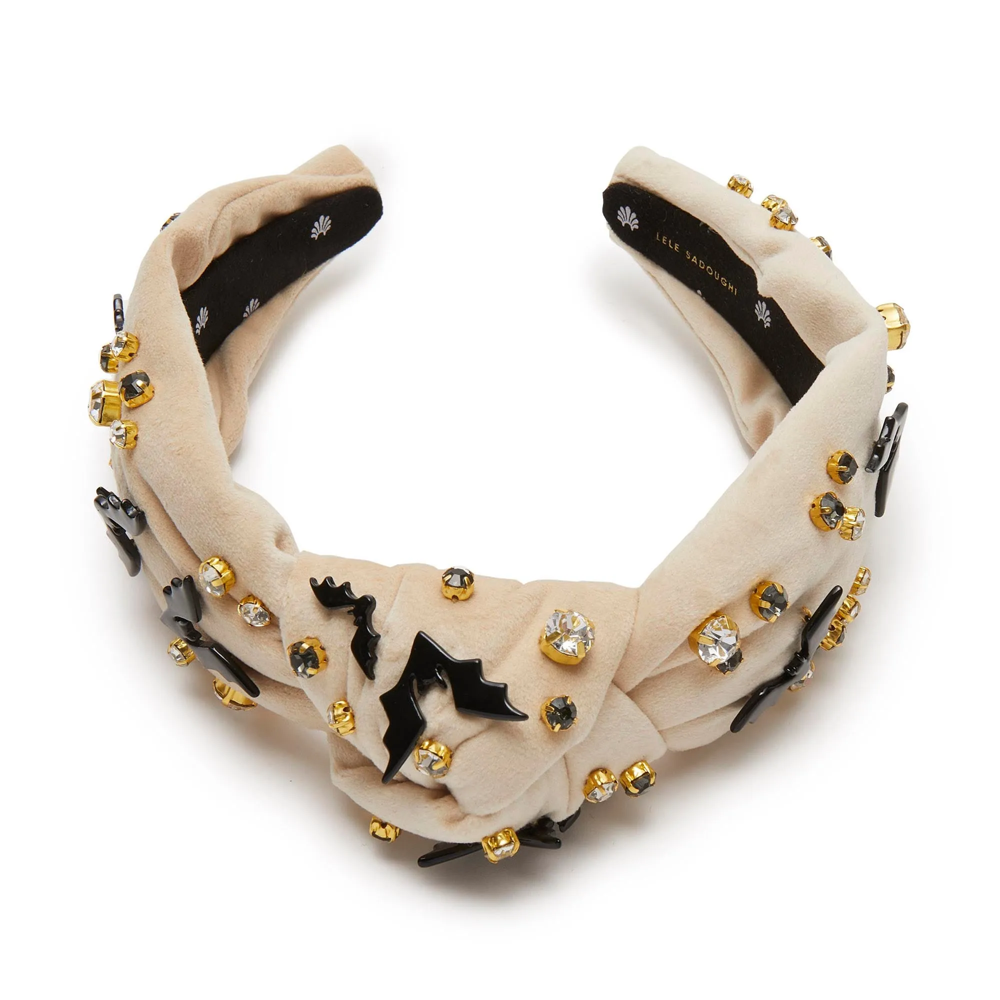 HUSK KNOTTED BAT SWARM HEADBAND sold by Lele Sadoughi product image thumbnail 3