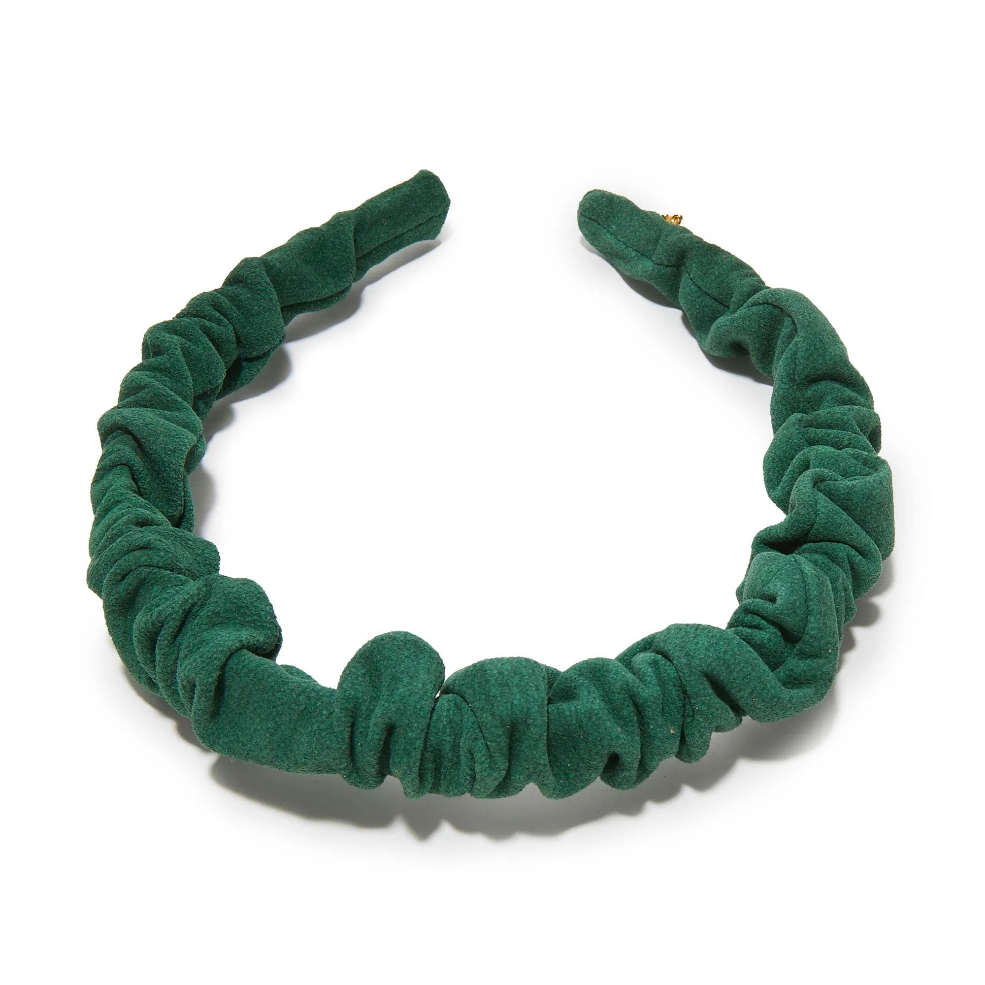 EVERGREEN JESSIE SUEDE HEADBAND sold by Lele Sadoughi product image thumbnail 3