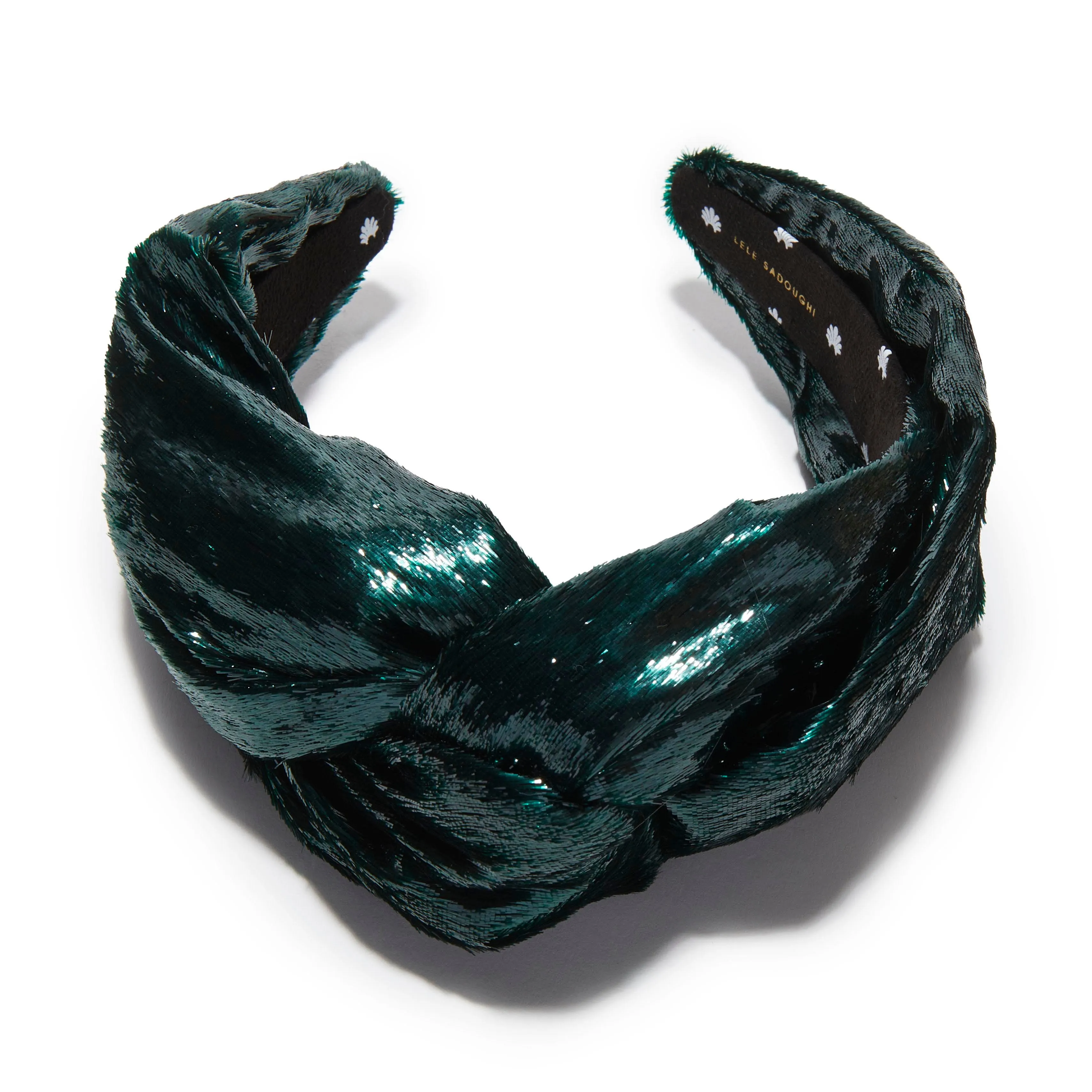 ALPINE GRETA LIQUID VELVET HEADBAND sold by Lele Sadoughi product image thumbnail 3