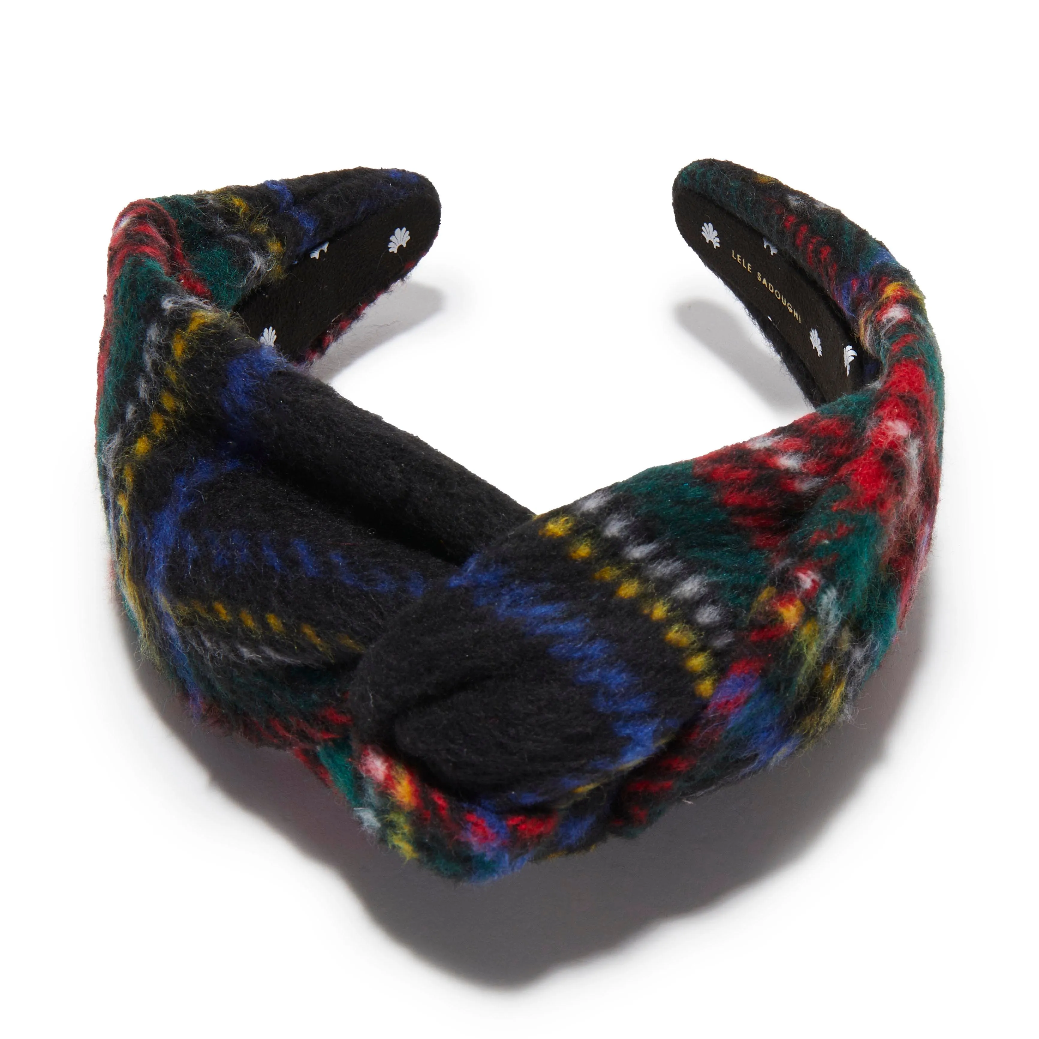 JET GRETA FLANNEL PLAID HEADBAND sold by Lele Sadoughi product image thumbnail 3