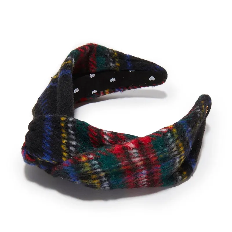 JET GRETA FLANNEL PLAID HEADBAND sold by Lele Sadoughi