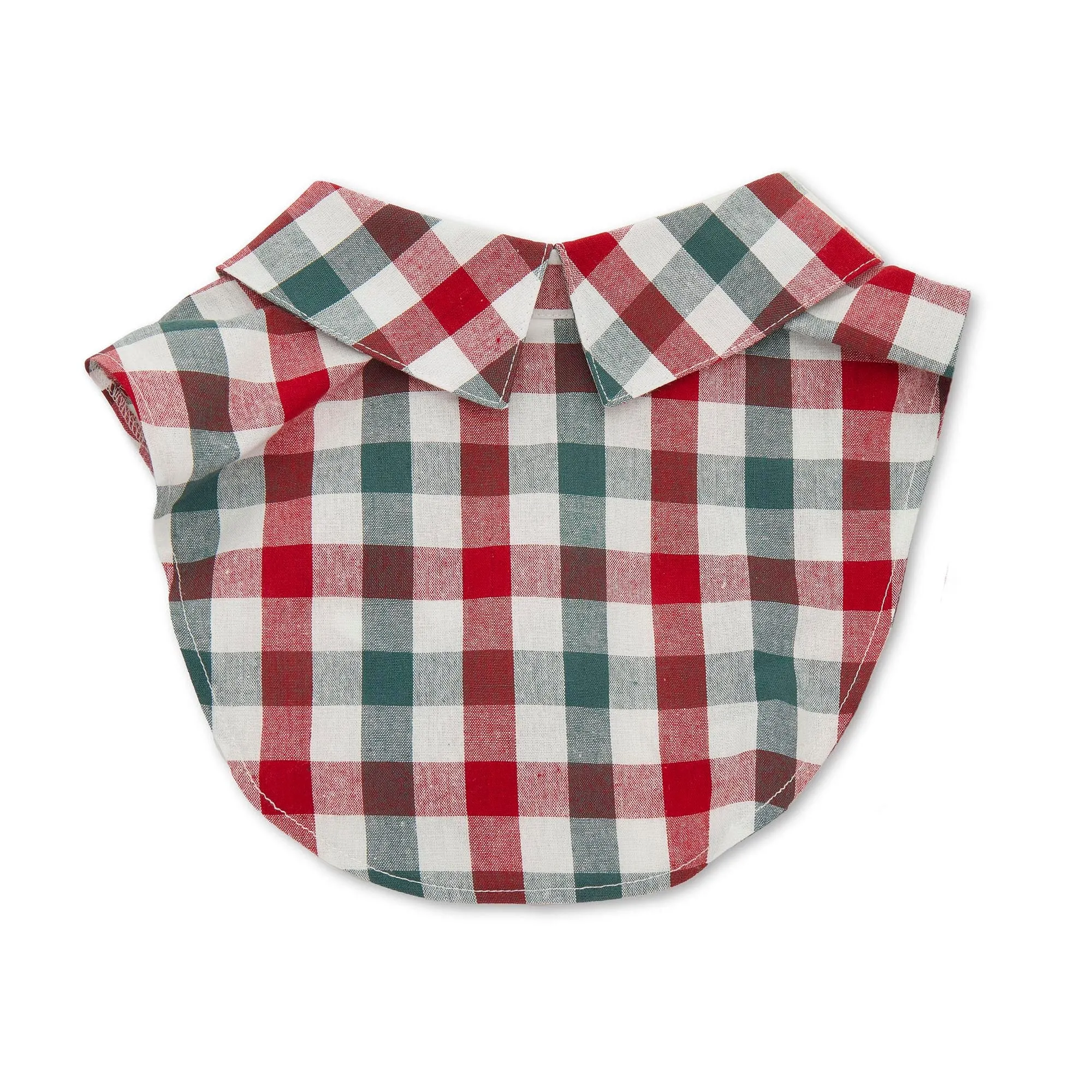 CHRISTMAS HOLIDAY GINGHAM COLLAR sold by Lele Sadoughi