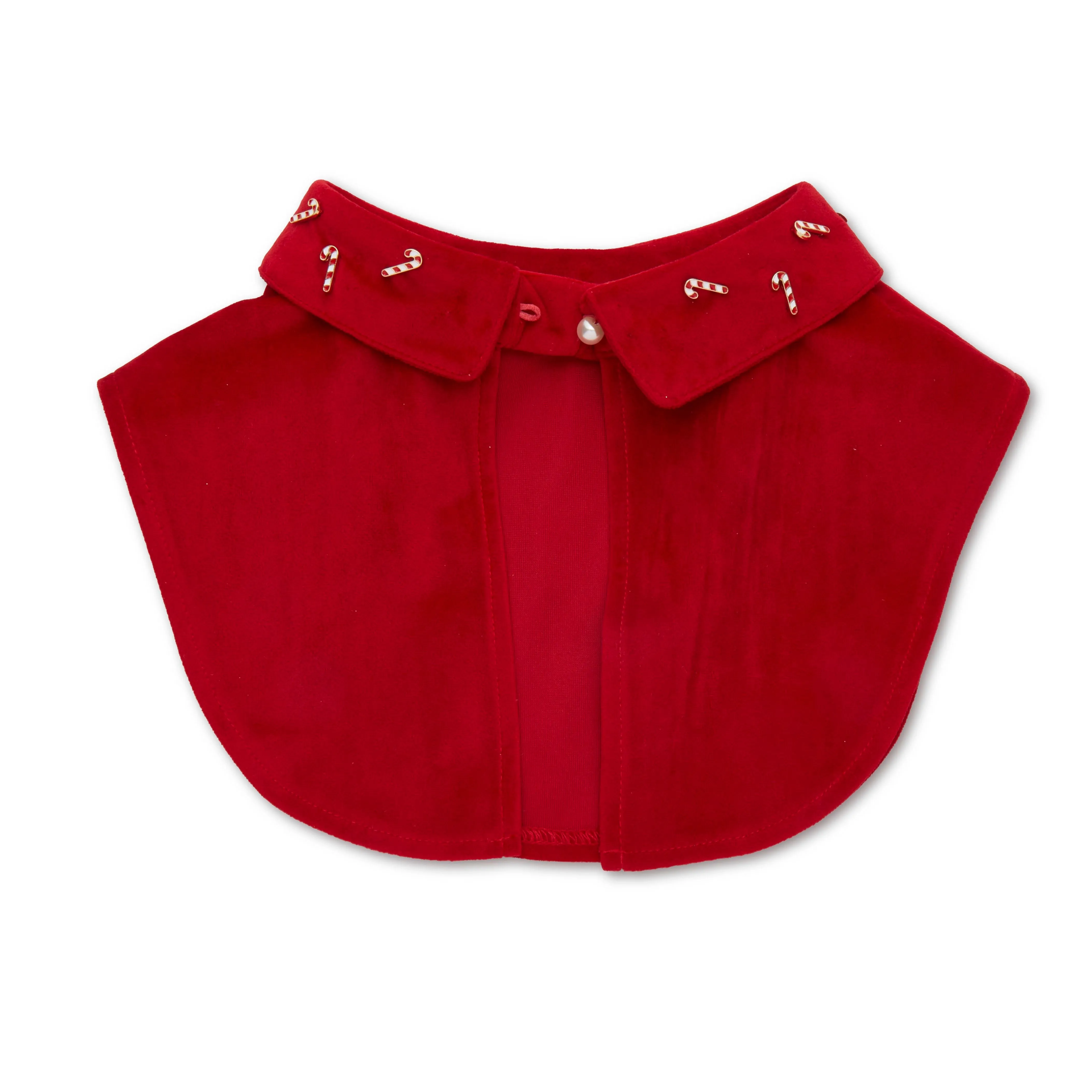 CANDY CANE EMBROIDERED COLLAR sold by Lele Sadoughi product image thumbnail 3