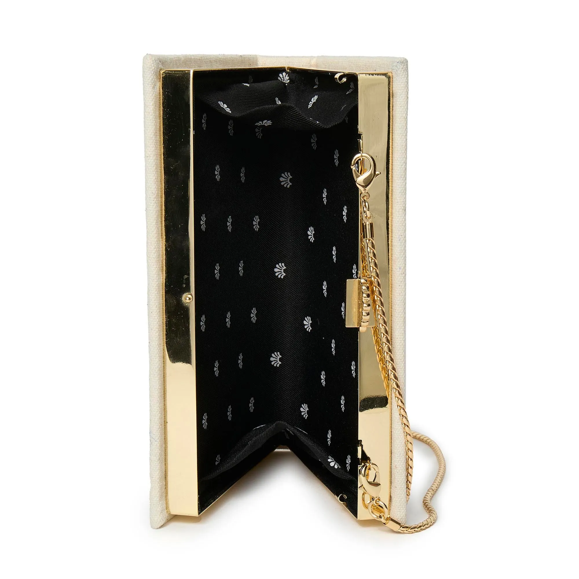 YELLOW BRICK THE NEW WIZARD OF OZ BOOK CLUTCH sold by Lele Sadoughi product image thumbnail 5
