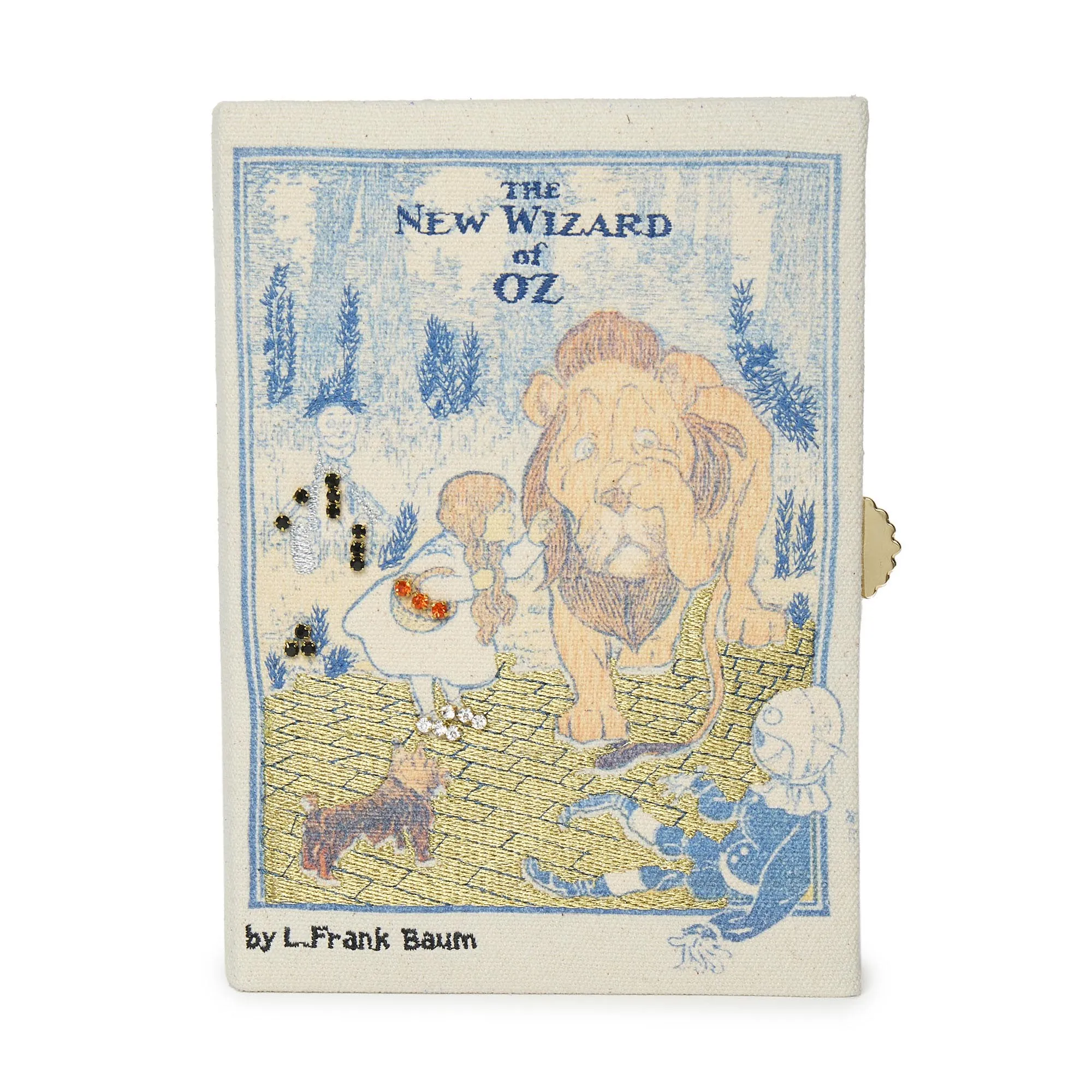 YELLOW BRICK THE NEW WIZARD OF OZ BOOK CLUTCH sold by Lele Sadoughi