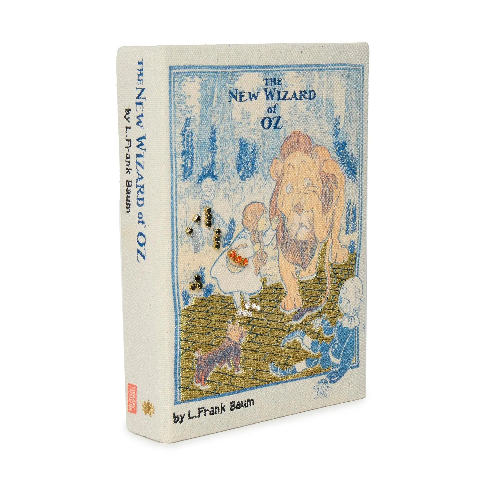 YELLOW BRICK THE NEW WIZARD OF OZ BOOK CLUTCH sold by Lele Sadoughi product image thumbnail 2