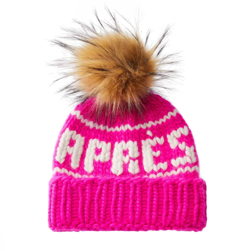PINK APRES BEANIE sold by Lele Sadoughi