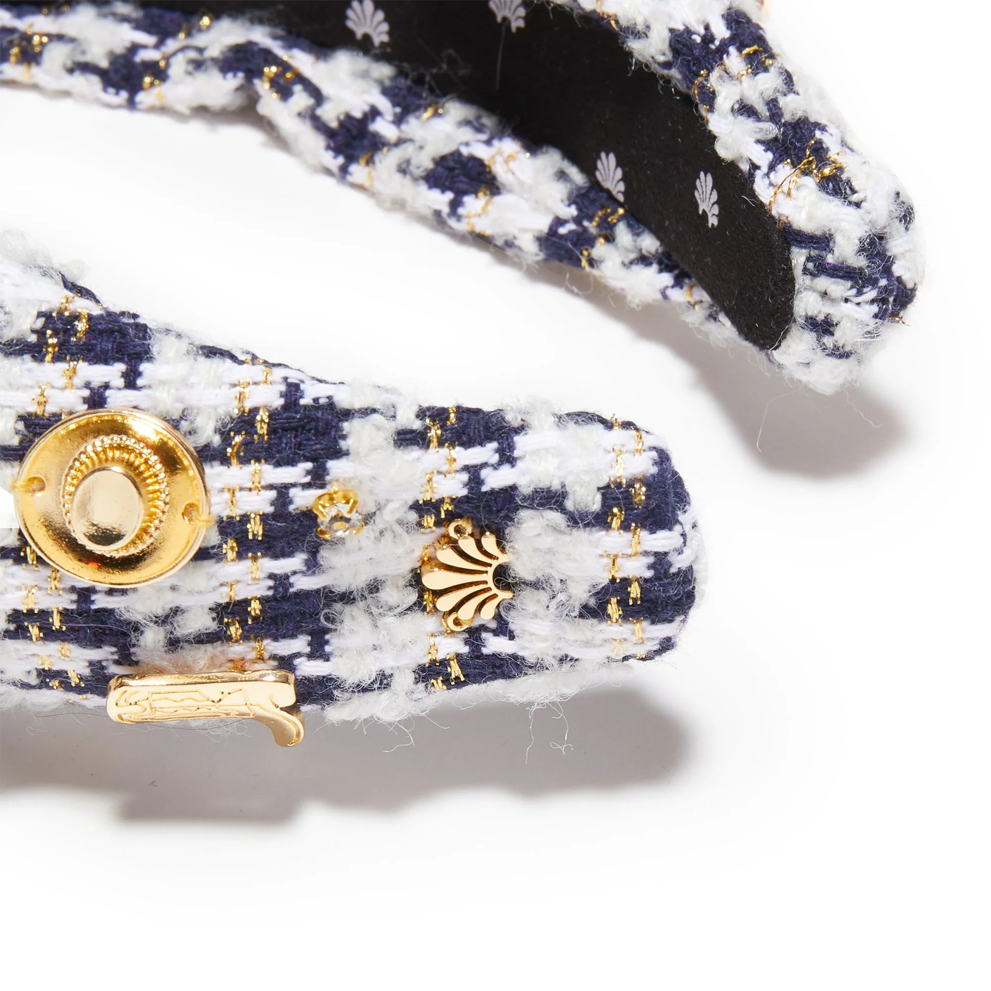 SOUTHERN SKY HOUSTON EMBELLISHED KNOTTED HEADBAND sold by Lele Sadoughi product image thumbnail 2