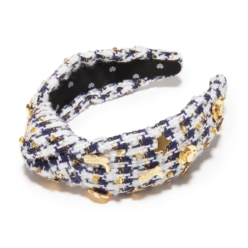 SOUTHERN SKY HOUSTON EMBELLISHED KNOTTED HEADBAND sold by Lele Sadoughi
